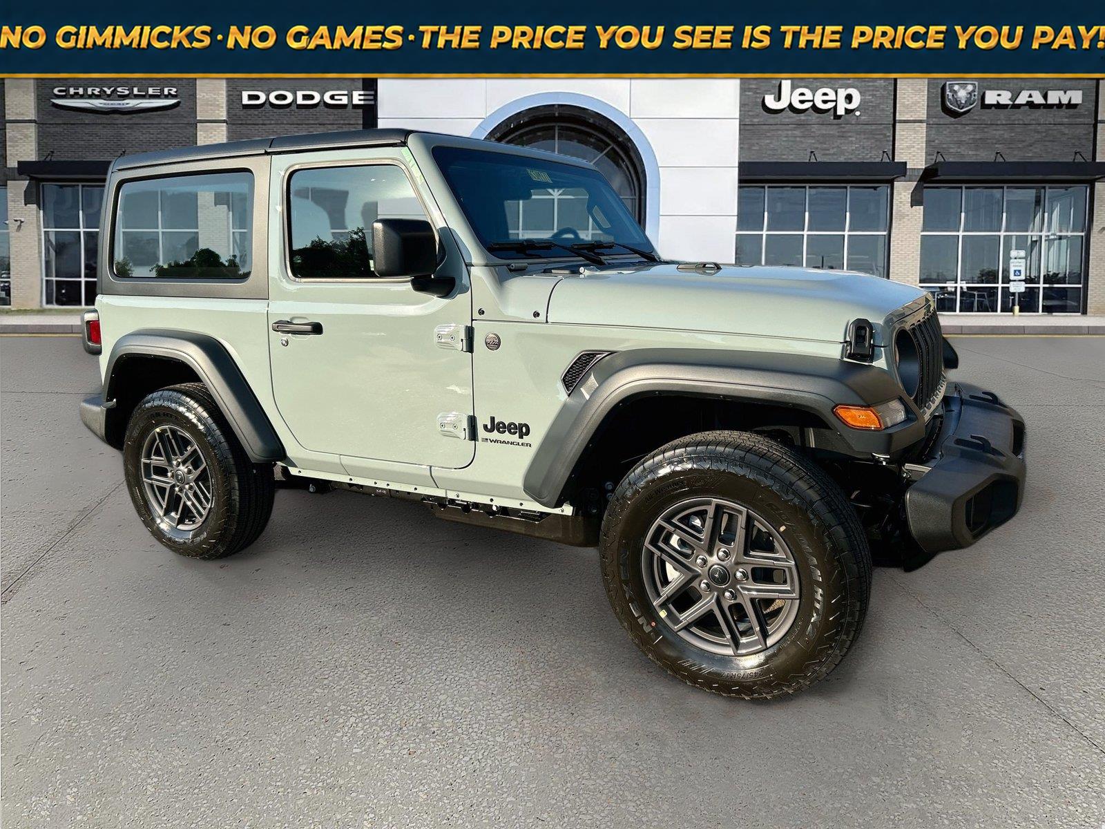 Gray (Granite Crystal Metallic Clearcoat) 2027 Jeep Wrangler SUV / Crossover Four-Wheel Drive 8-Speed Automatic