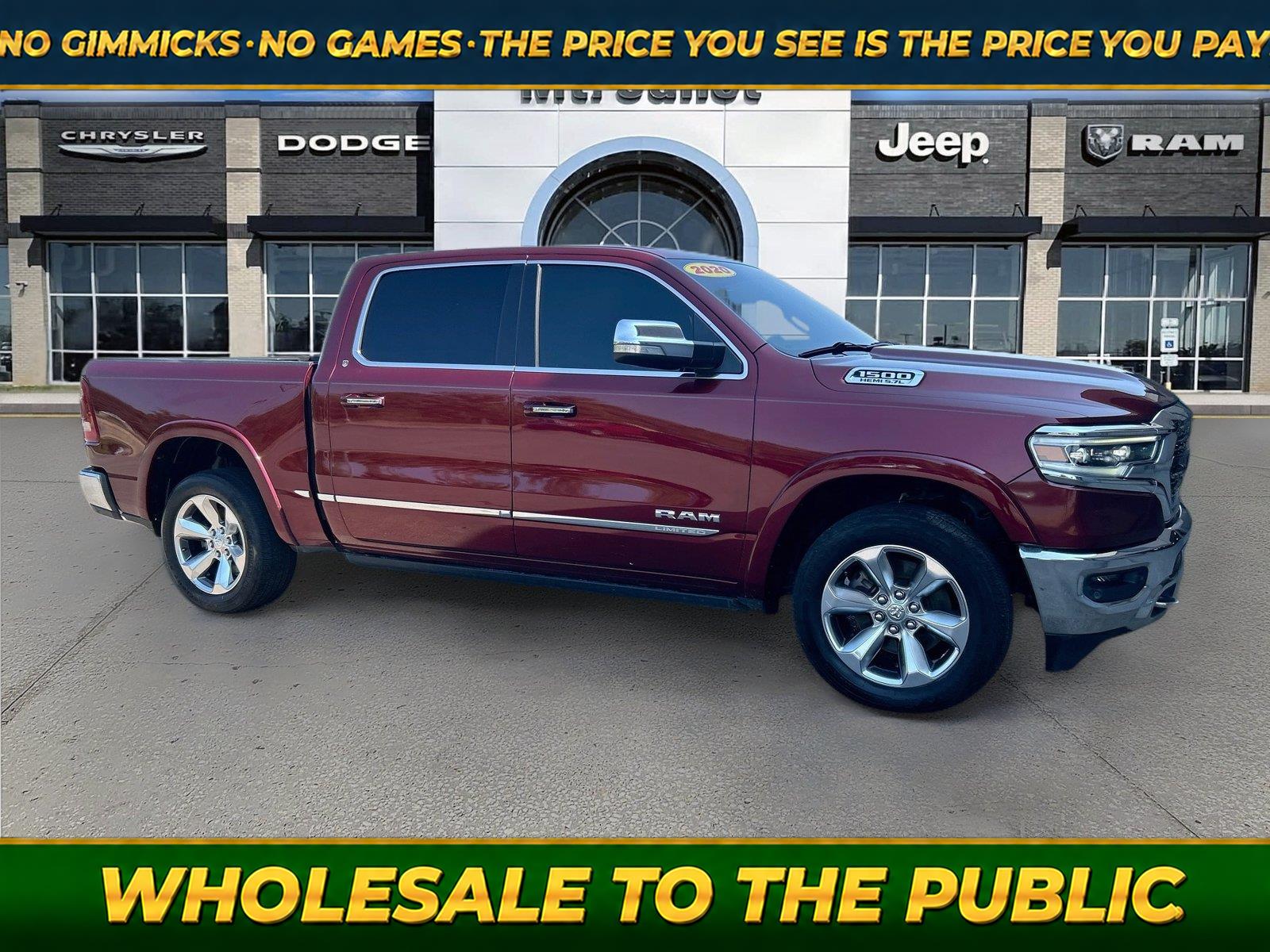  2020 RAM 1500 Limited Crew Cab RWD   