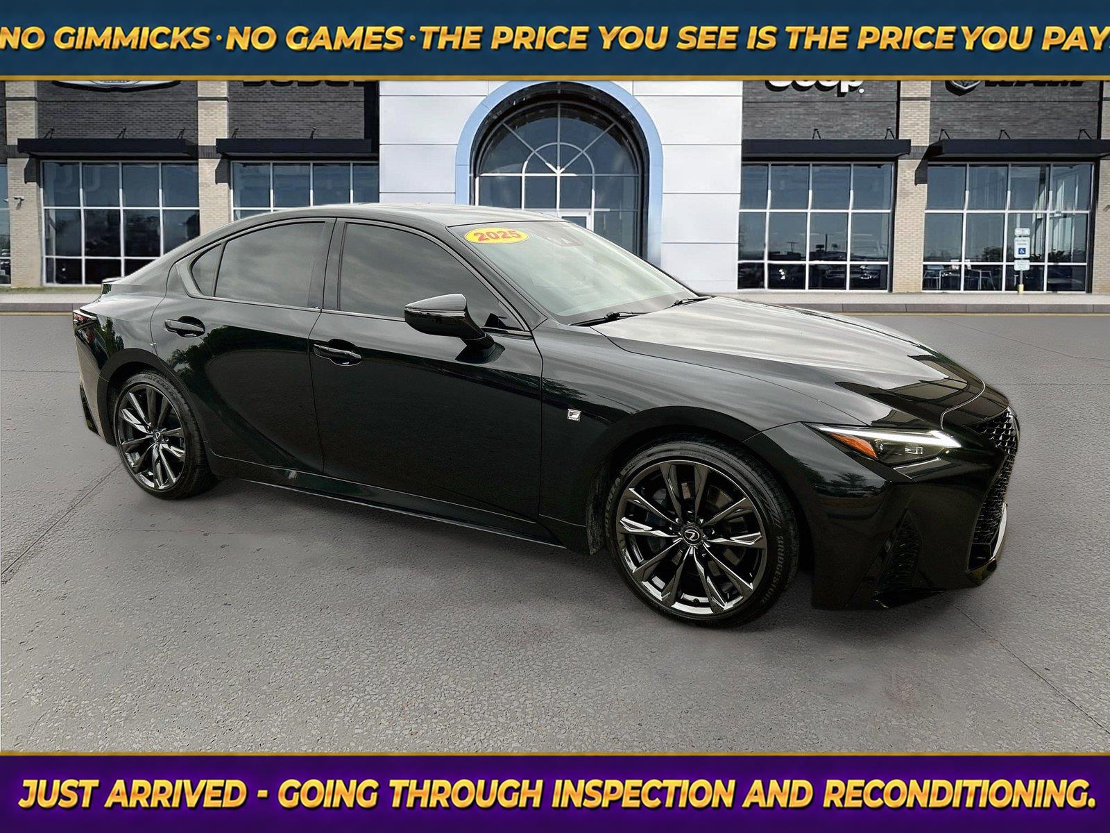  2025 Lexus IS 350 F SPORT RWD   
