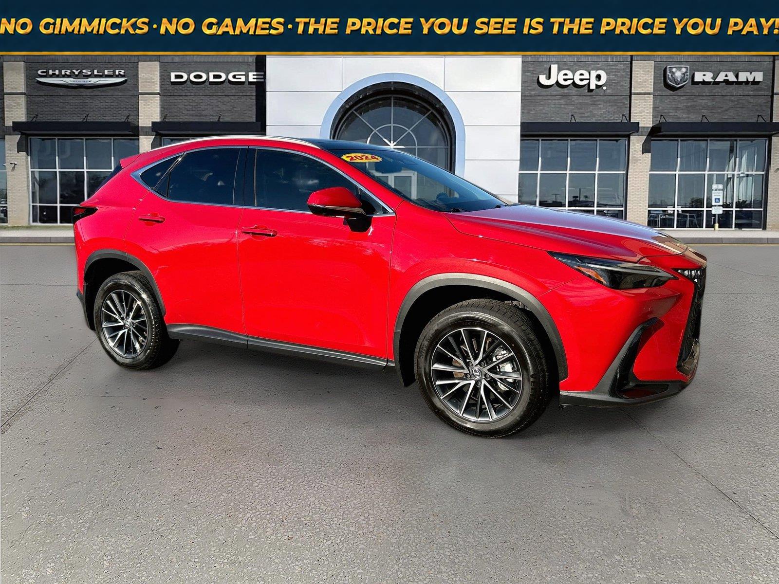 Redline 2024 Lexus NX SUV / Crossover All-Wheel Drive Automatic