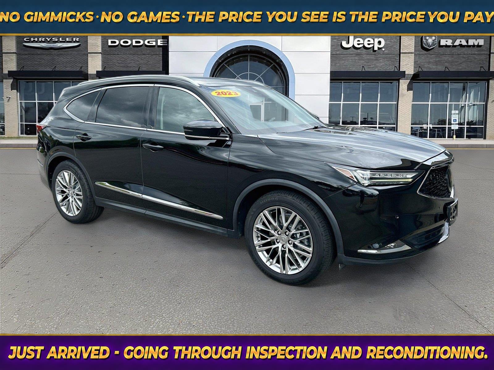 Majestic Black Pearl 2023 Acura MDX SUV / Crossover All-Wheel Drive Automatic