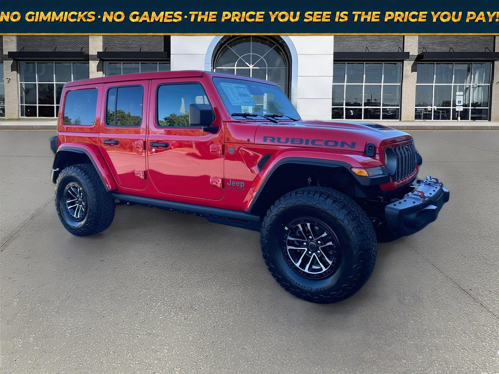 Firecracker Red Clearcoat 2027 Jeep Wrangler SUV / Crossover Four-Wheel Drive 8-Speed Automatic
