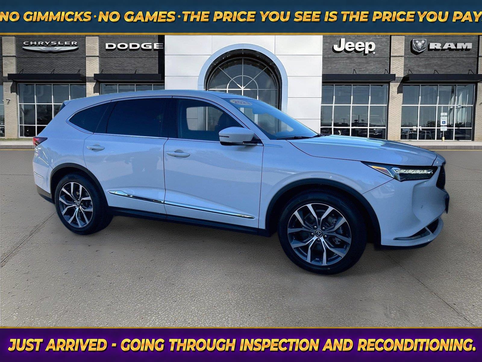 Platinum White Pearl 2023 Acura MDX SUV / Crossover All-Wheel Drive Automatic