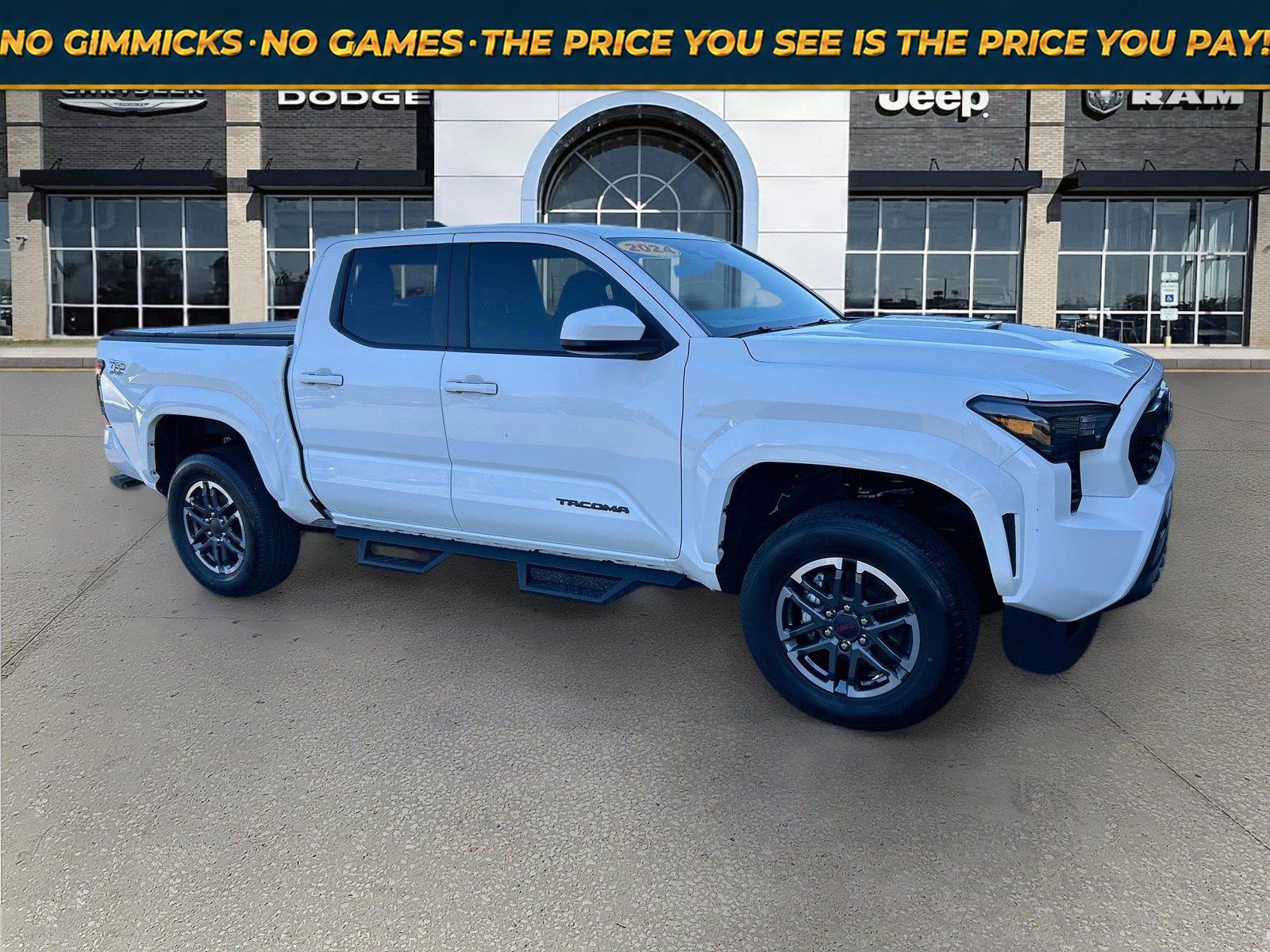 Ice Cap 2024 Toyota Tacoma Pickup Truck Four-Wheel Drive Automatic