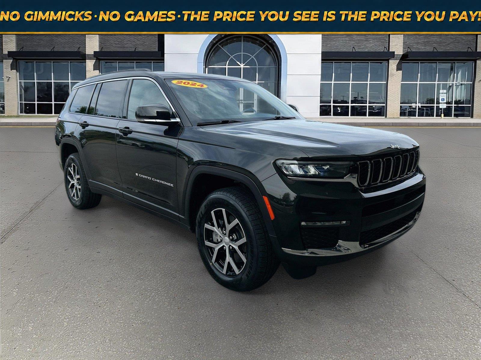 Rocky Mountain Pearlcoat 2024 Jeep Grand Cherokee L SUV / Crossover Four-Wheel Drive 8-Speed Automatic