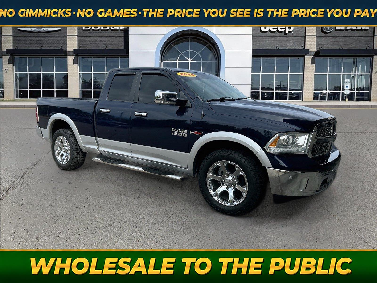  2014 RAM 1500 Laramie Quad Cab 4WD   