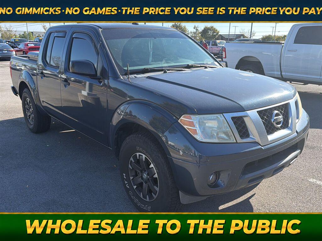 Arctic Blue Metallic 2016 Nissan Frontier Pickup Truck 4X2 Automatic