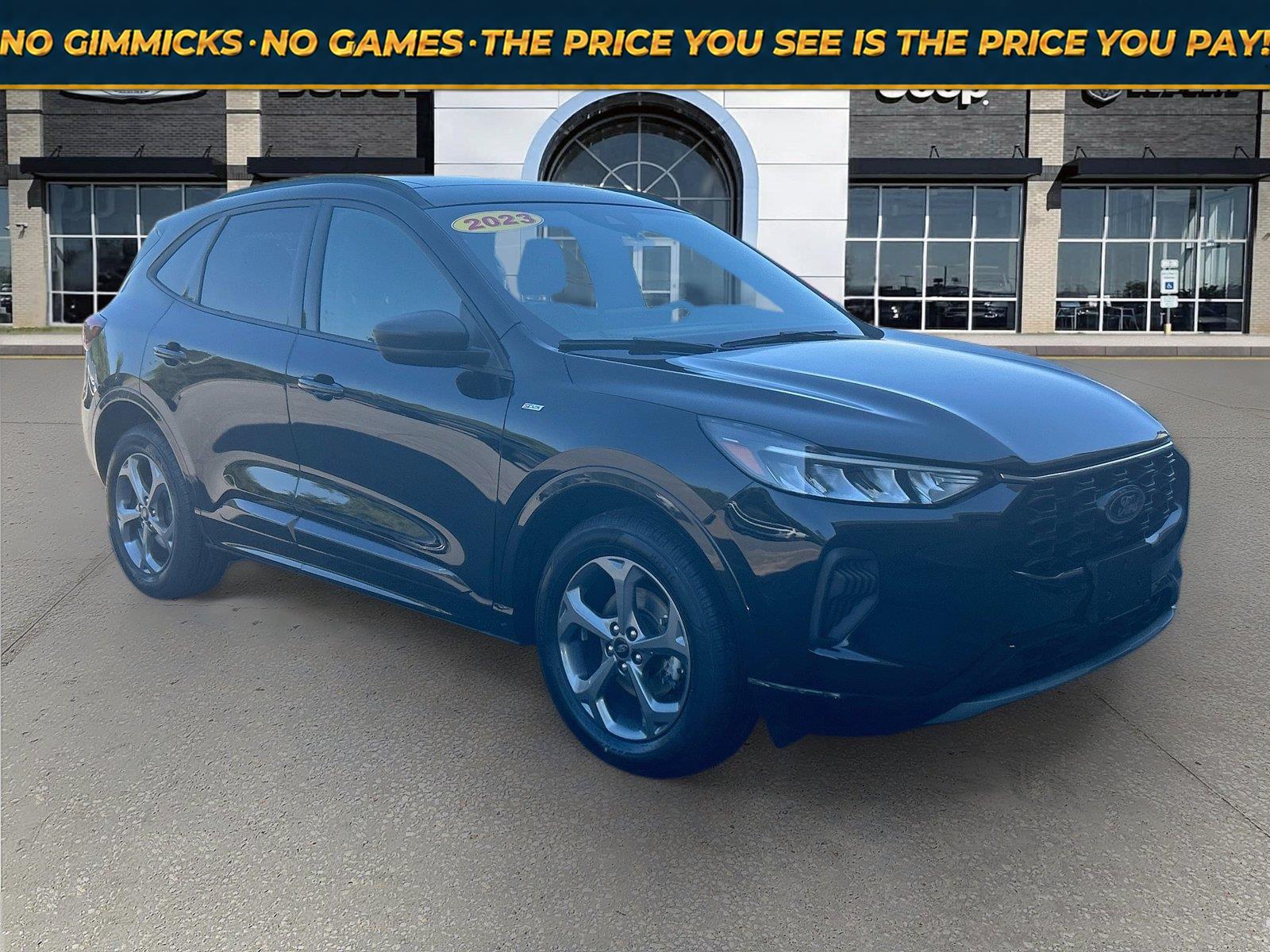 Agate Black 2023 Ford Escape SUV / Crossover All-Wheel Drive 8-Speed Automatic