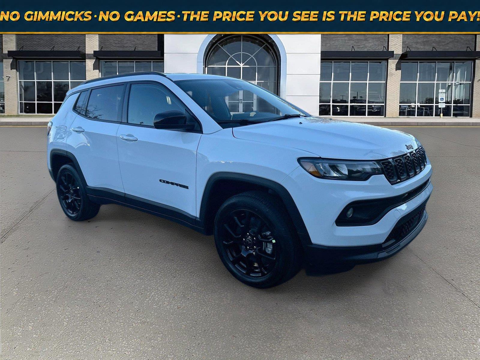 Bright White Clearcoat 2027 Jeep Compass SUV / Crossover Four-Wheel Drive 8-Speed Automatic
