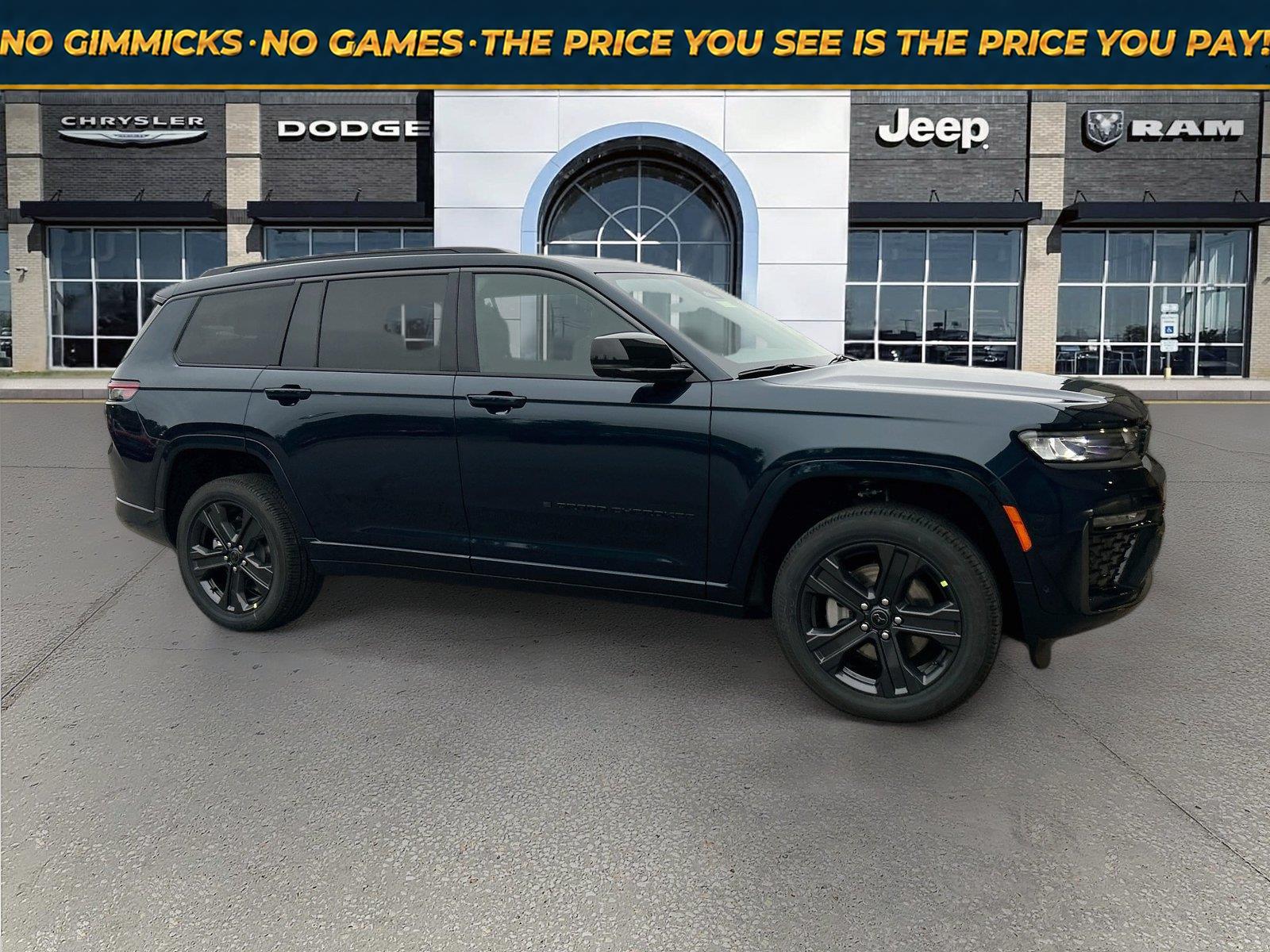 Fathom Blue Pearlcoat 2027 Jeep Grand Cherokee L SUV / Crossover Four-Wheel Drive 8-Speed Automatic