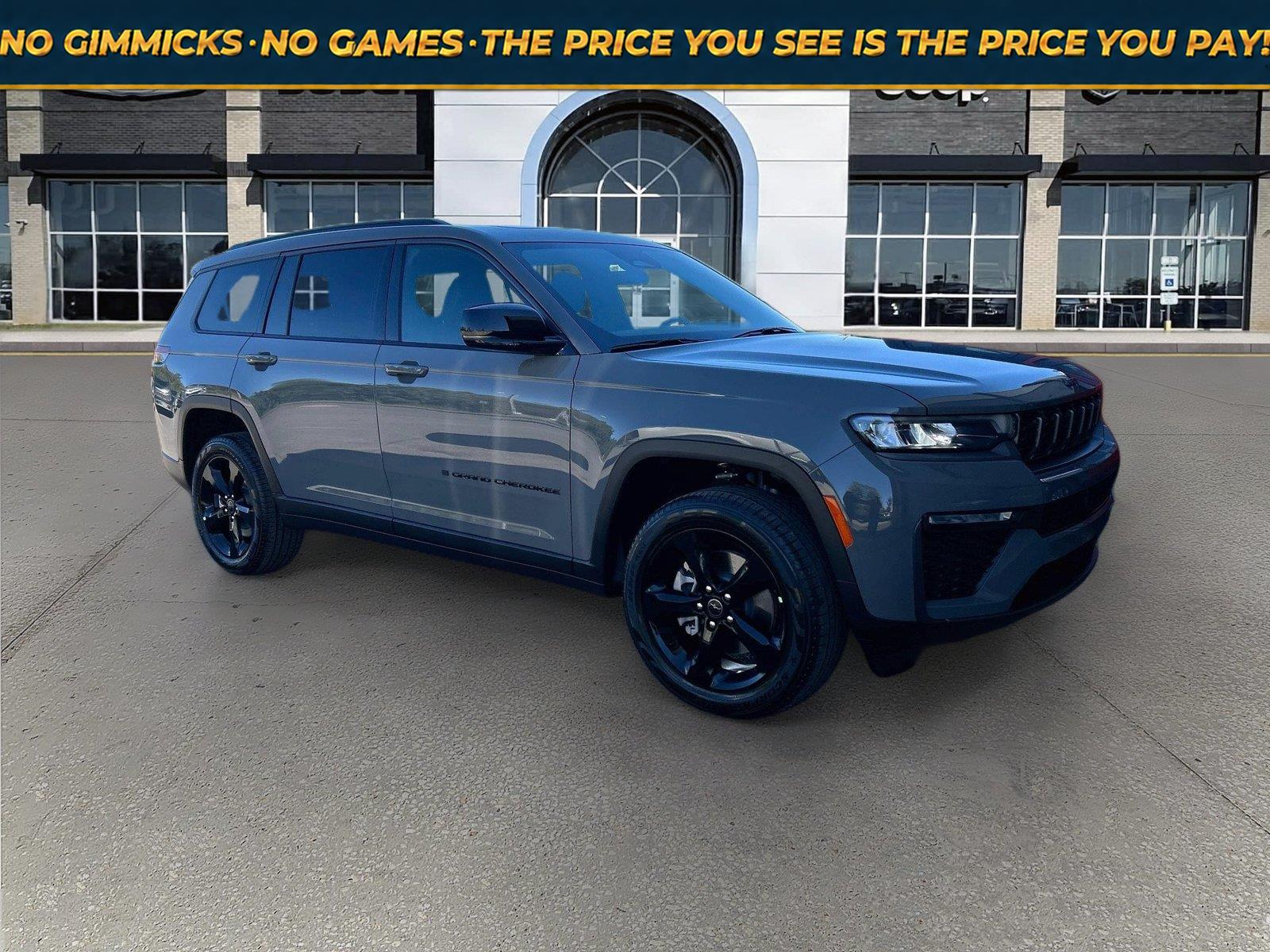 Sting-Gray Clearcoat 2027 Jeep Grand Cherokee L SUV / Crossover Four-Wheel Drive 8-Speed Automatic