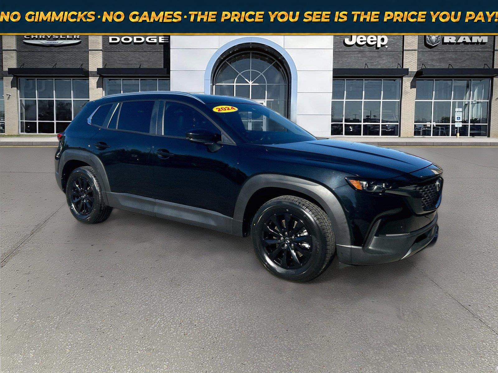 Jet Black Mica 2024 Mazda CX-50 SUV / Crossover All-Wheel Drive Automatic