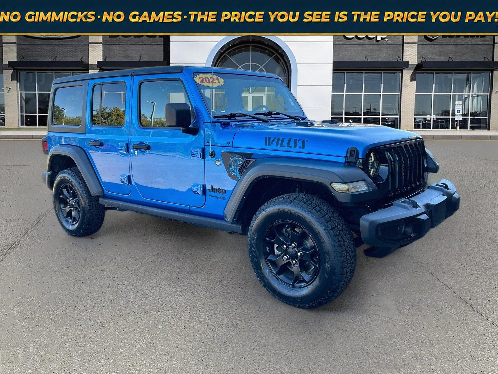2021 Jeep Wrangler Unlimited Willys 4WD