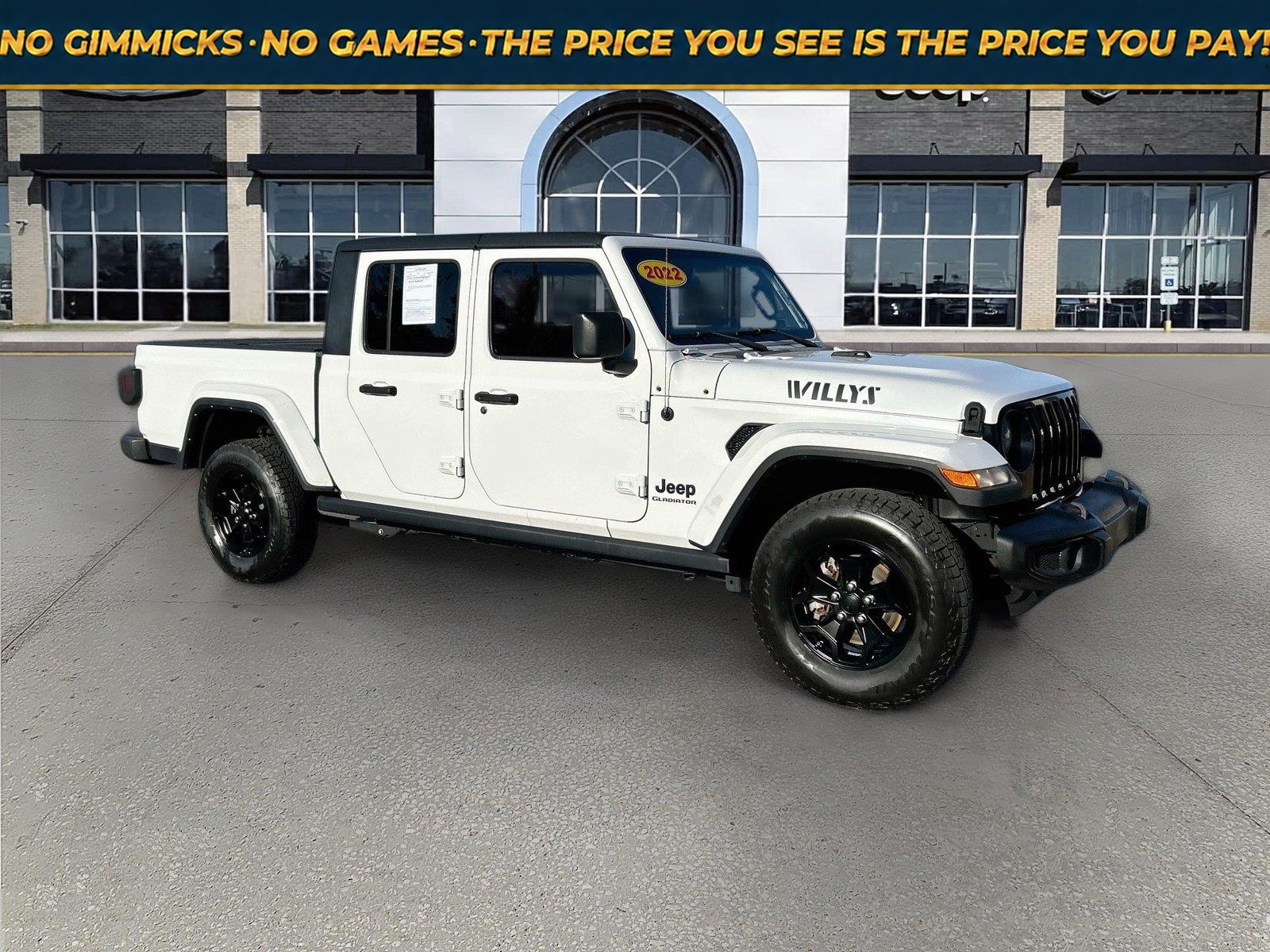 2022 Jeep Gladiator Willys Crew Cab 4WD