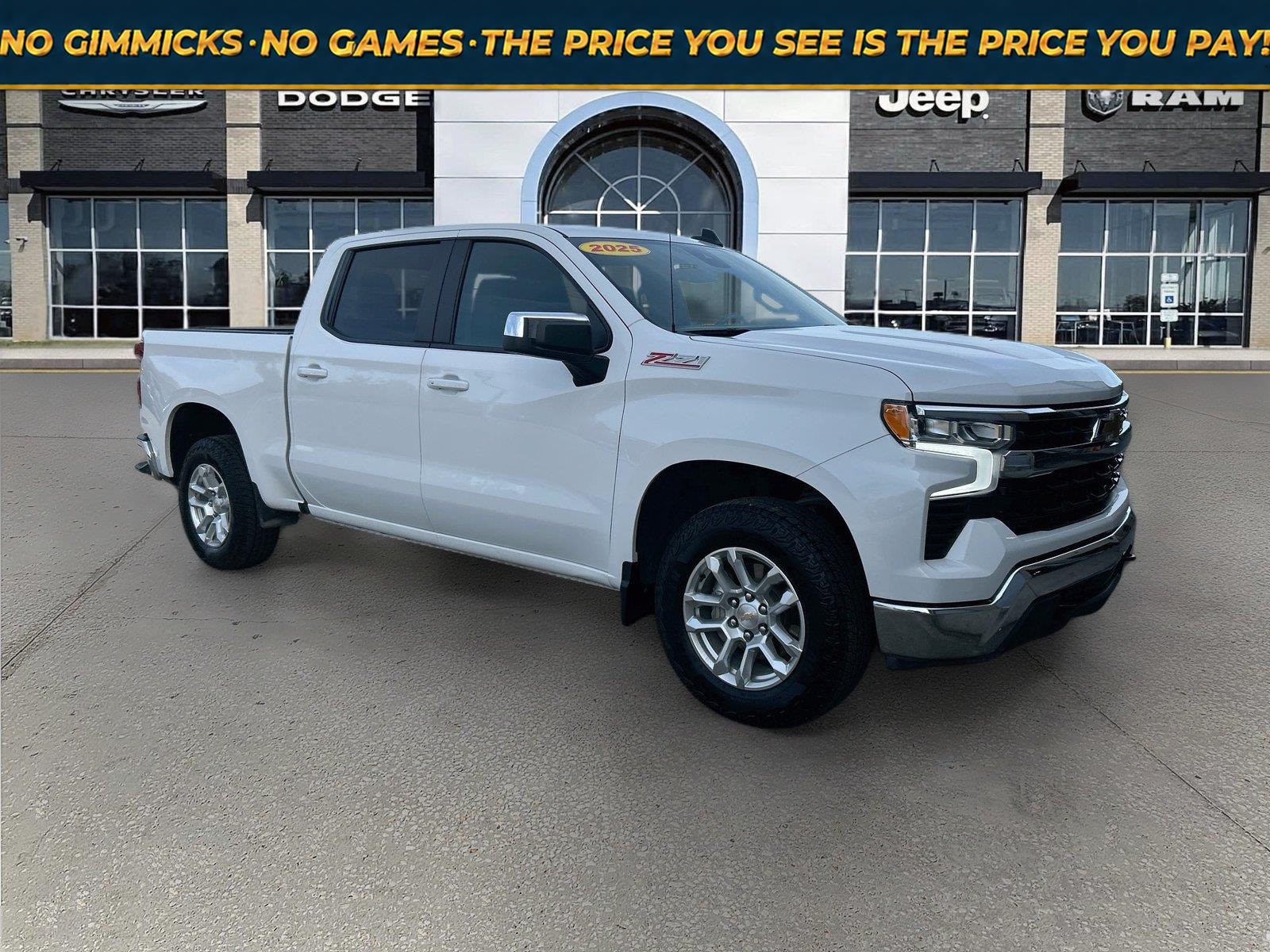  2025 Chevrolet Silverado 1500 LT Crew Cab 4WD   
