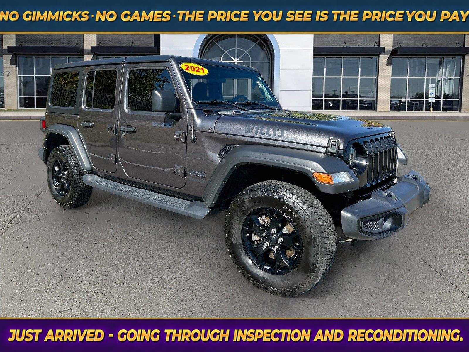 2021 Jeep Wrangler Unlimited Willys 4WD