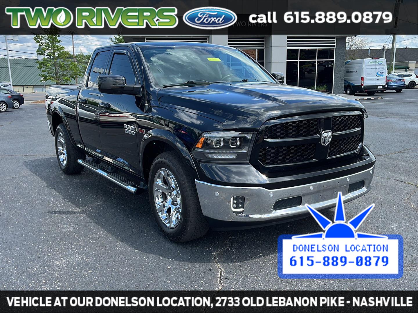 Used 2014 RAM Ram 1500 Pickup Laramie with VIN 1C6RR7JM4ES302840 for sale in Mt. Juliet, TN