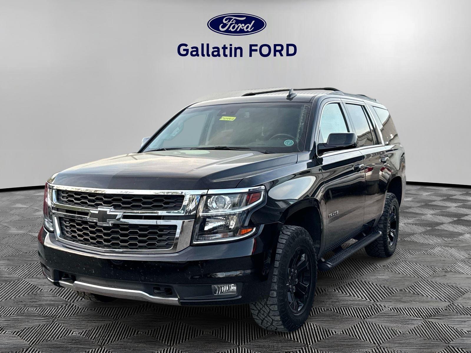 Black 2017 Chevrolet Tahoe LT 4WD SUV / Crossover Four-Wheel Drive 6-Speed Automatic