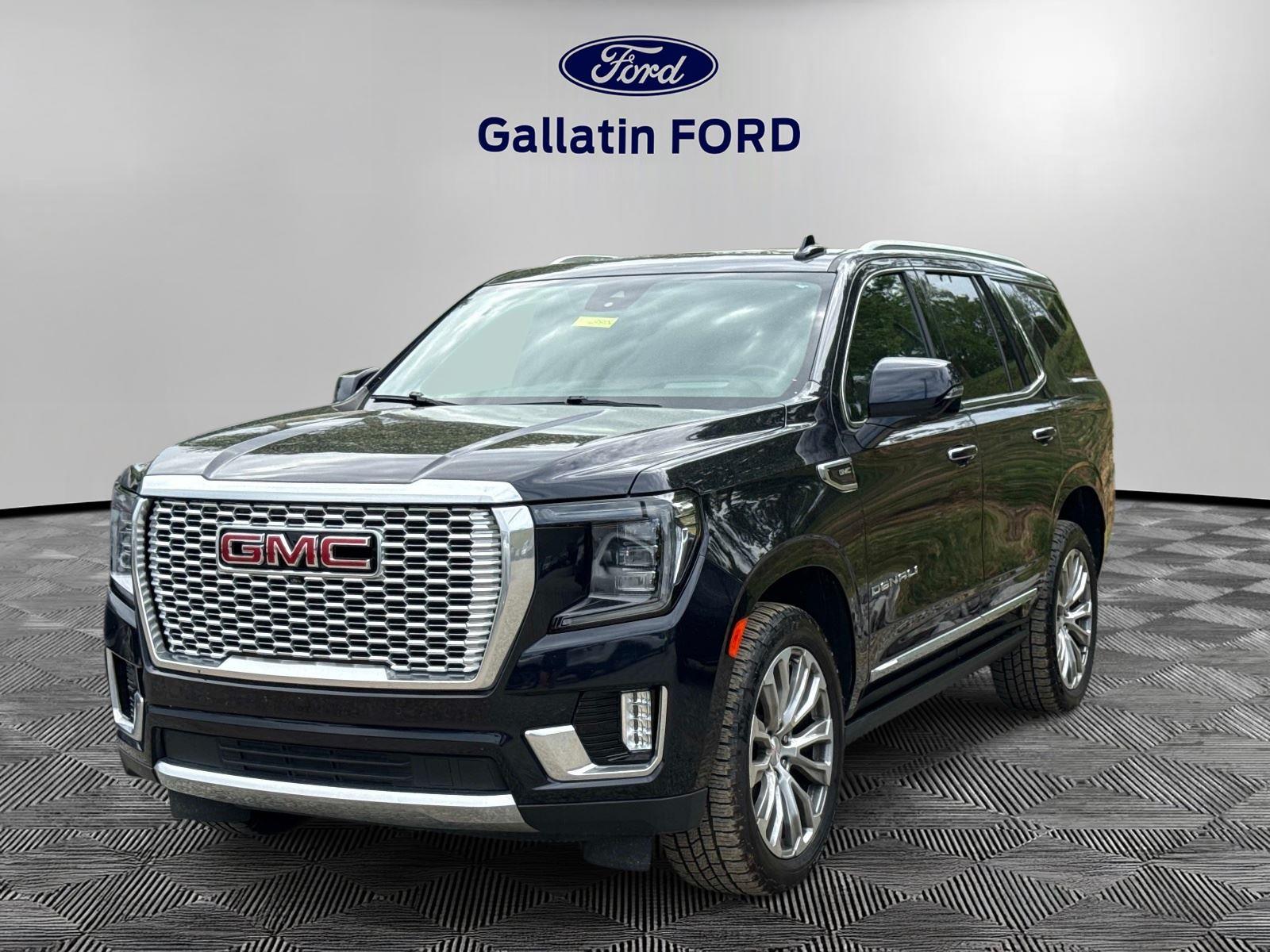 Midnight Blue Metallic 2023 GMC Yukon Denali RWD SUV / Crossover 4X2 Automatic