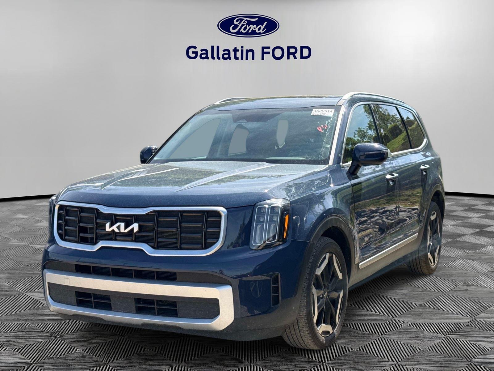 Midnight Lake Blue 2025 Kia Telluride S FWD SUV / Crossover Front-Wheel Drive Automatic