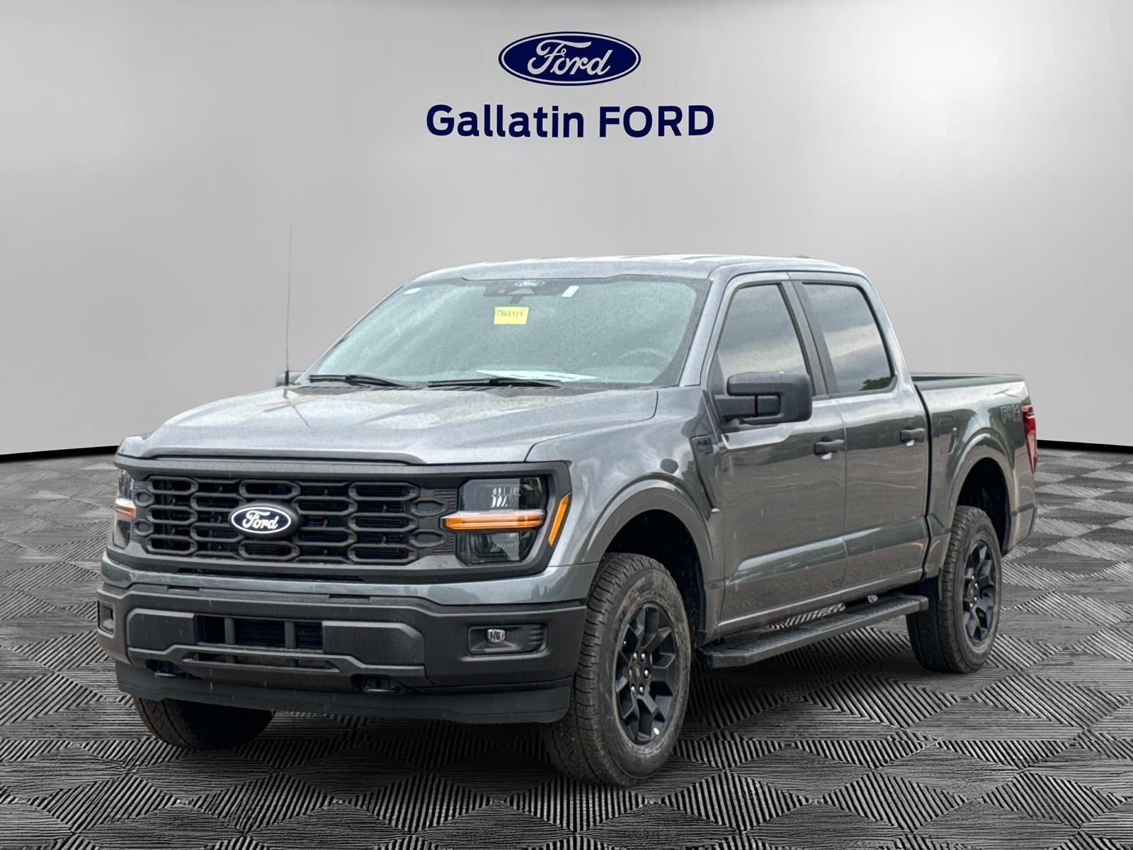 Carbonized Gray Metallic 2026 Ford F-150 STX 4dr SuperCrew 4WD Pickup Truck Four-Wheel Drive Automatic