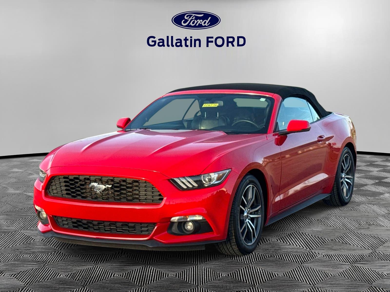 2017 Ford Mustang EcoBoost Premium Convertible RWD