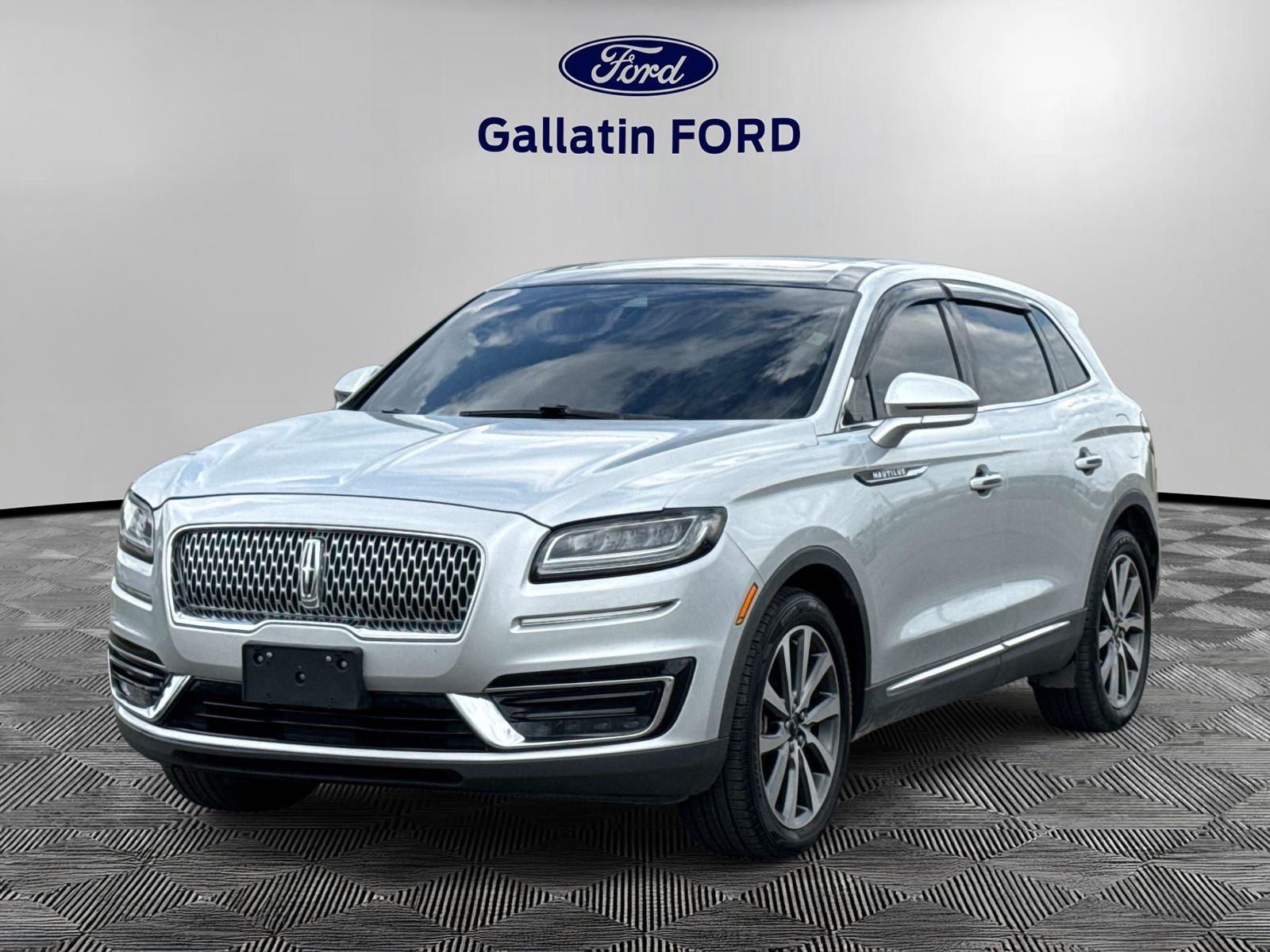 Ingot Silver Metallic 2019 Lincoln Nautilus Select AWD SUV / Crossover All-Wheel Drive 8-Speed Automatic