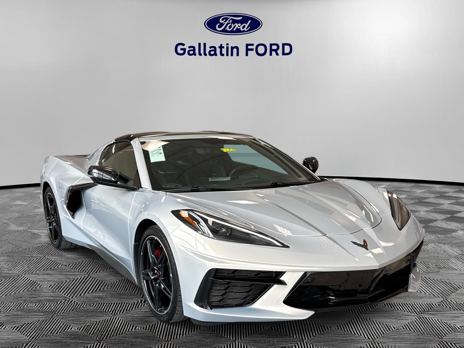 Silver Flare Metallic 2023 Chevrolet Corvette Stingray 2LT Coupe RWD Coupe Rear-Wheel Drive 8-Speed Dual Clutch