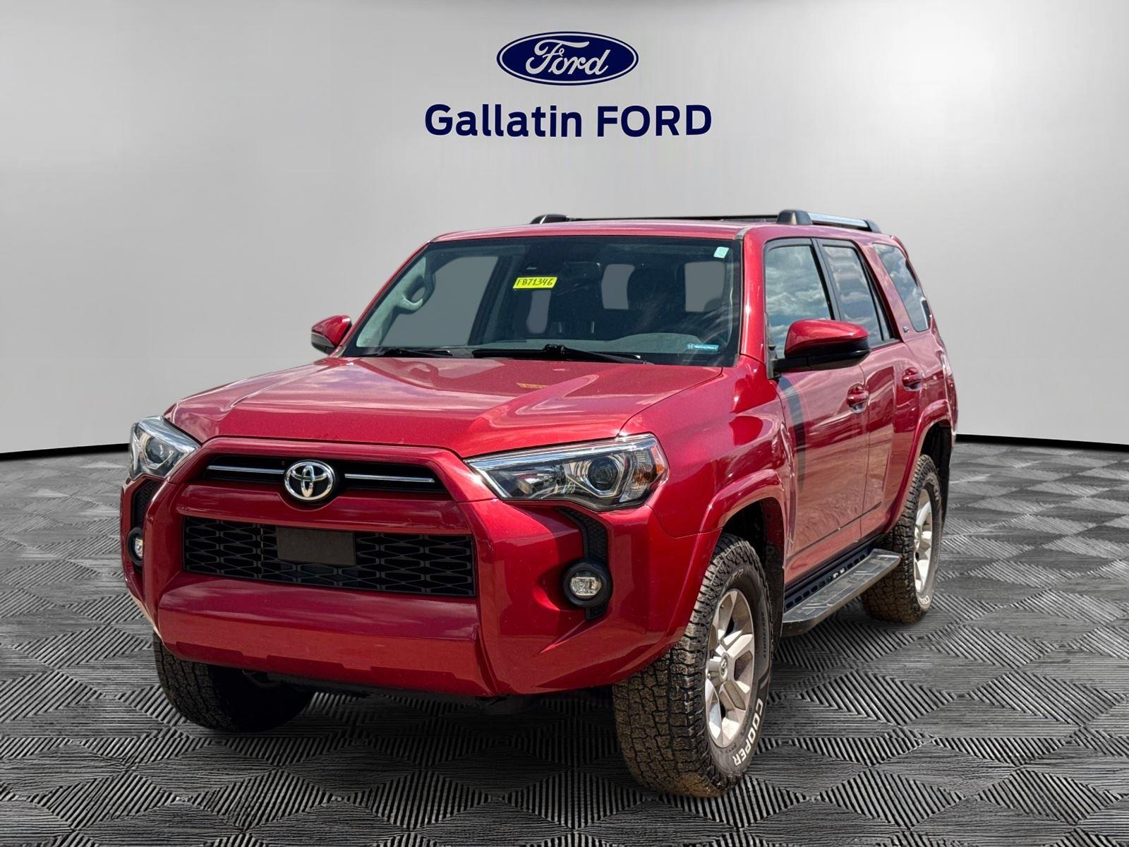 Red 2021 Toyota 4Runner SR5 4WD SUV / Crossover Four-Wheel Drive