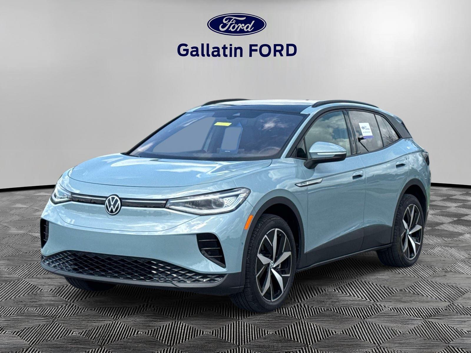 Arctic Blue Metallic 2025 Volkswagen ID.4 SUV / Crossover All-Wheel Drive Automatic