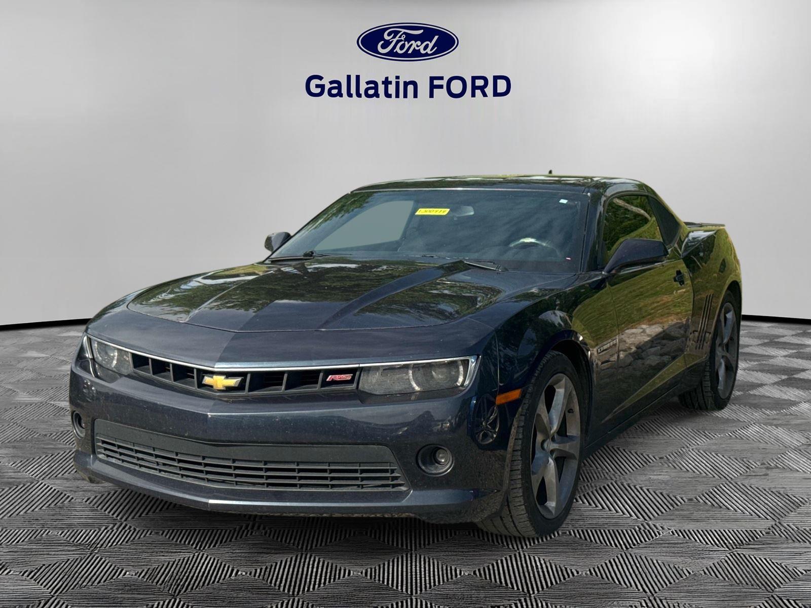 Blue Ray Metallic 2014 Chevrolet Camaro Coupe Rear-Wheel Drive 6-Speed Automatic