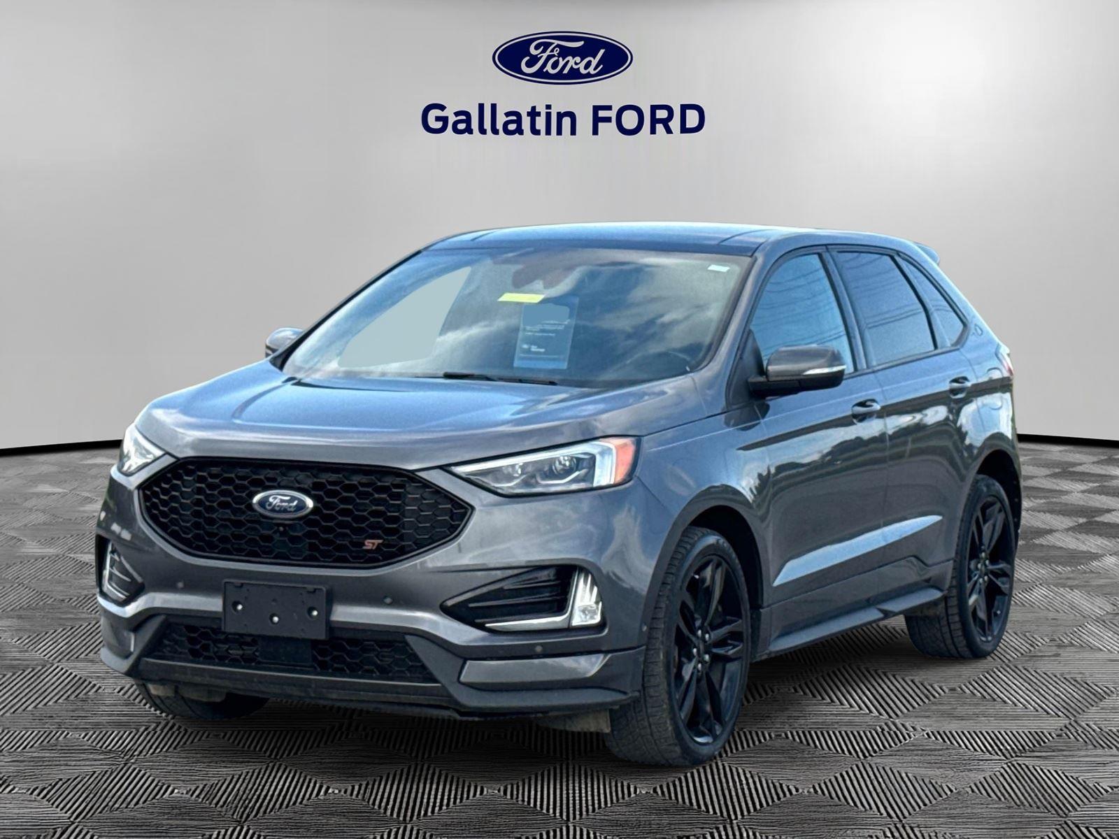 Carbonized Gray Metallic 2022 Ford Edge SUV / Crossover All-Wheel Drive 7-Speed Automatic