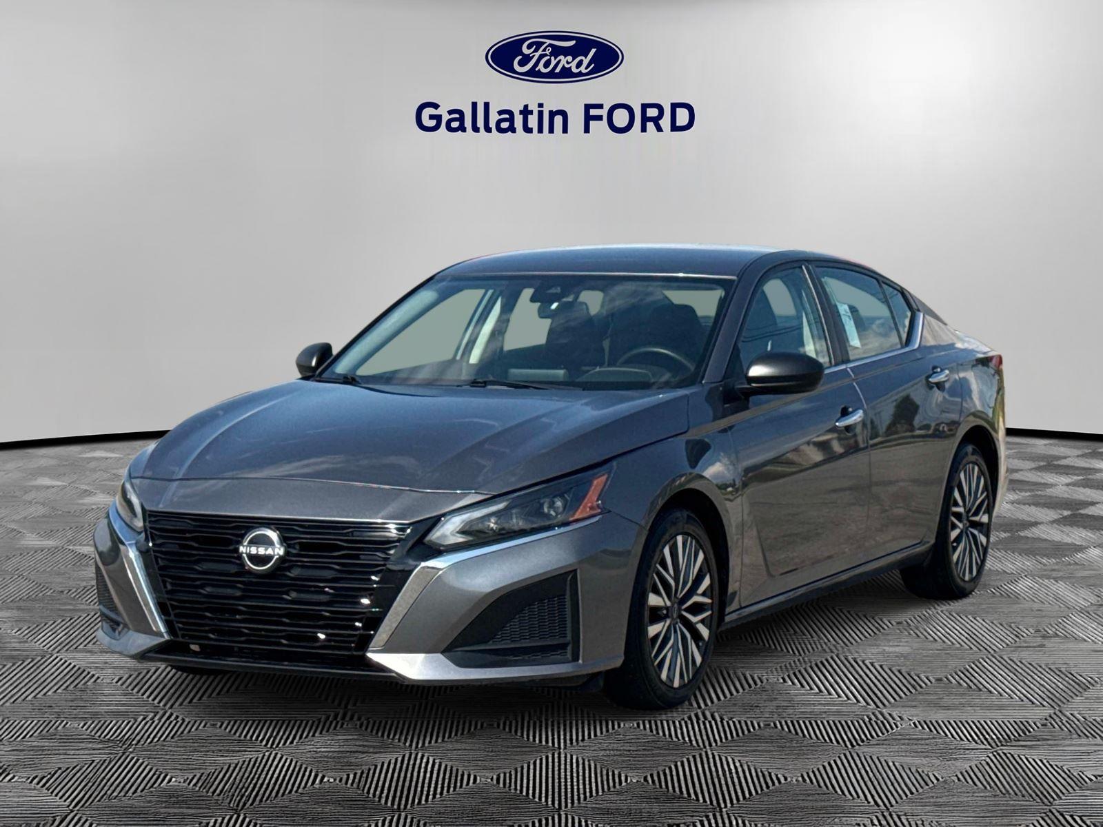 Gray (Gun Metallic) 2024 Nissan Altima Sedan Front-Wheel Drive Continuously Variable Transmission