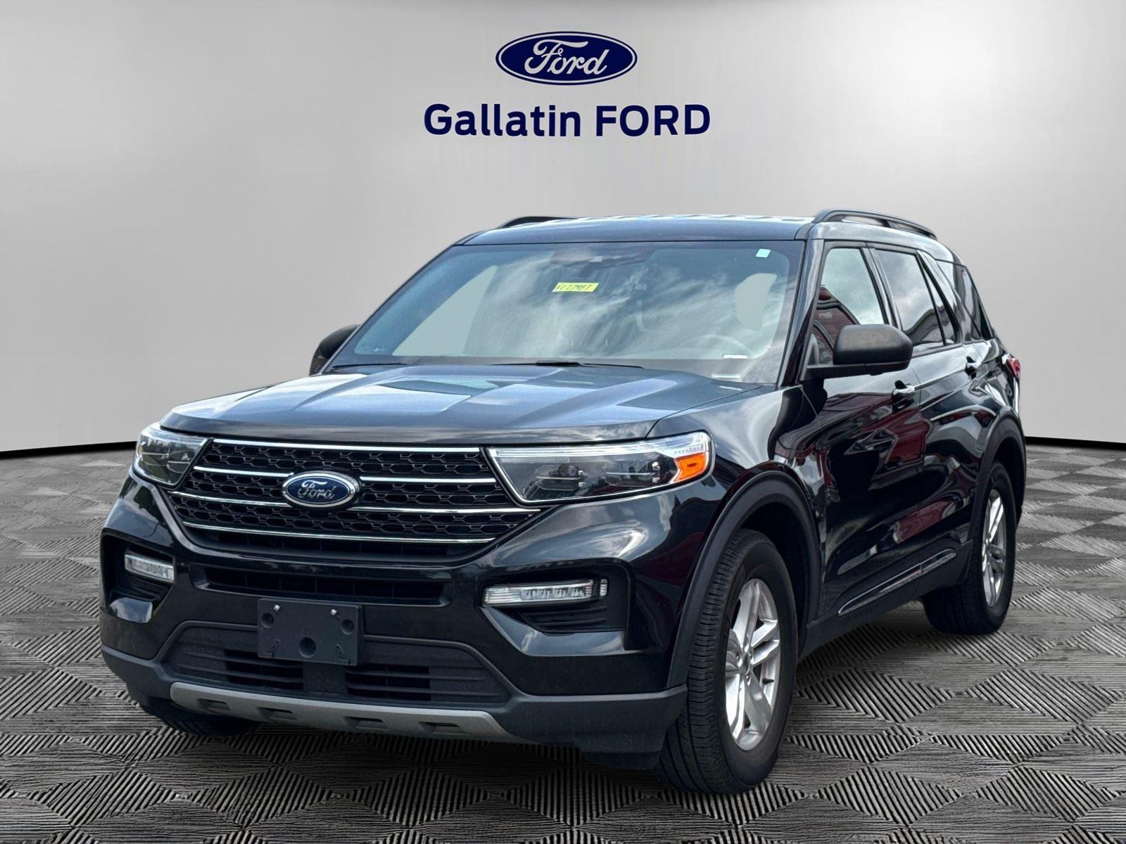 Agate Black Metallic 2020 Ford Explorer SUV / Crossover Rear-Wheel Drive Automatic