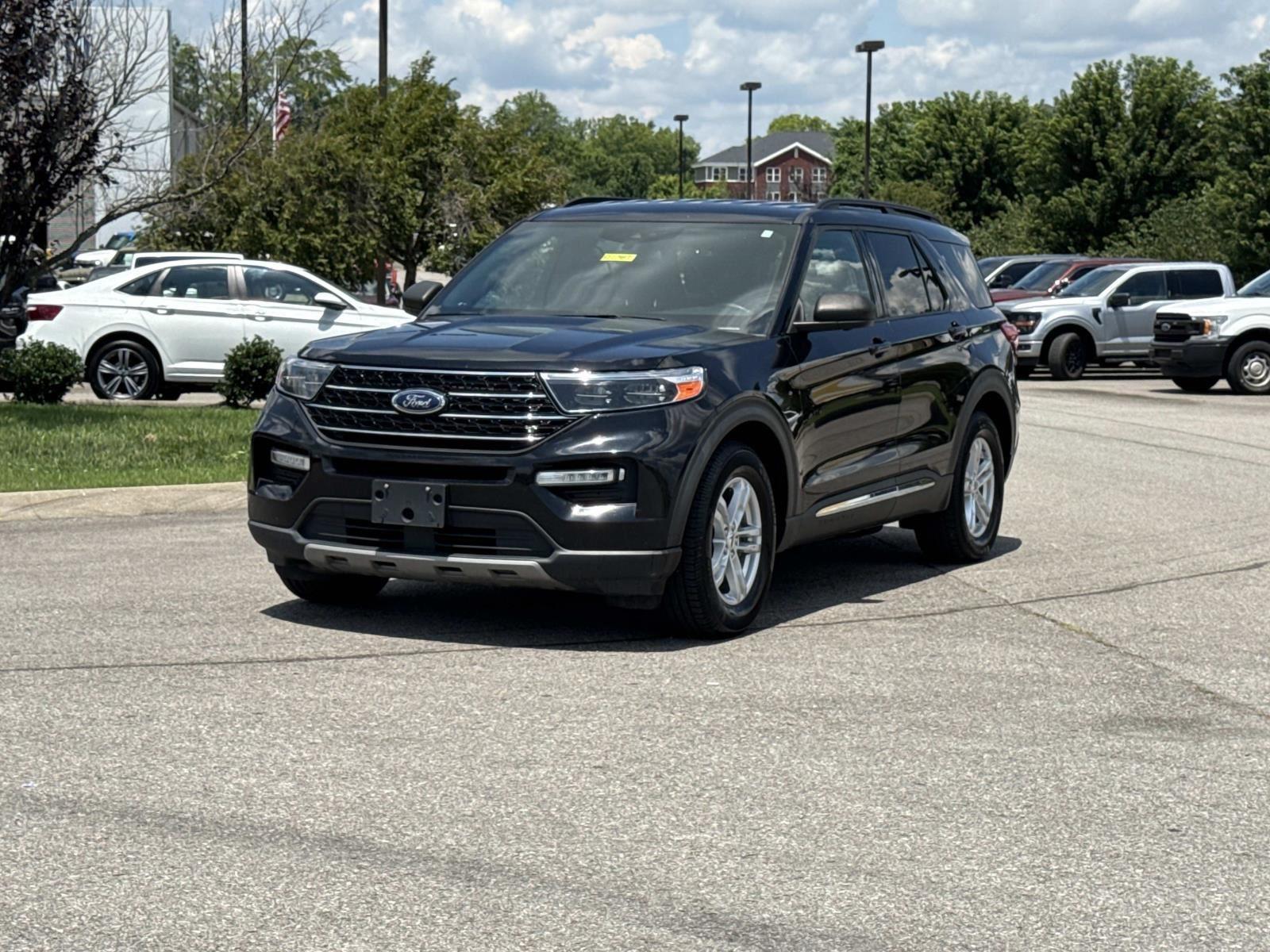 Agate Black Metallic 2020 Ford Explorer SUV / Crossover Rear-Wheel Drive Automatic