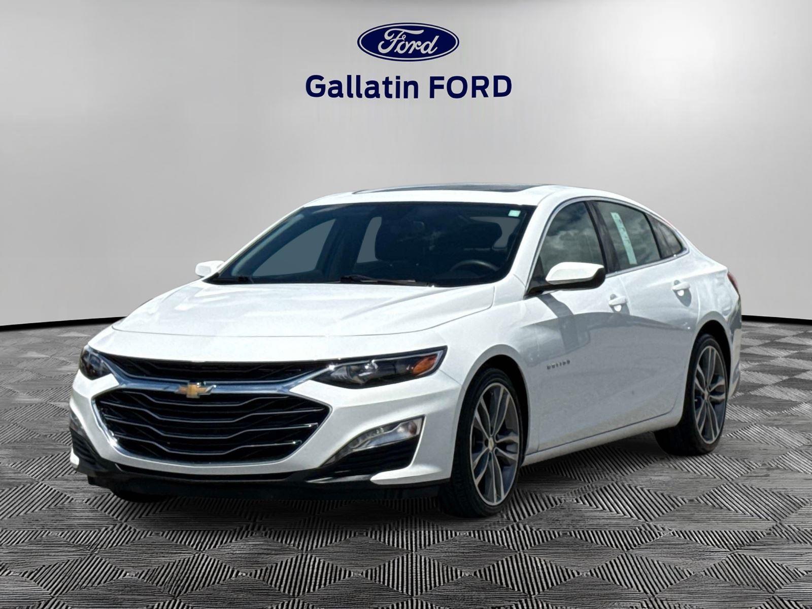 Summit White 2023 Chevrolet Malibu Sedan Front-Wheel Drive Continuously Variable Transmission
