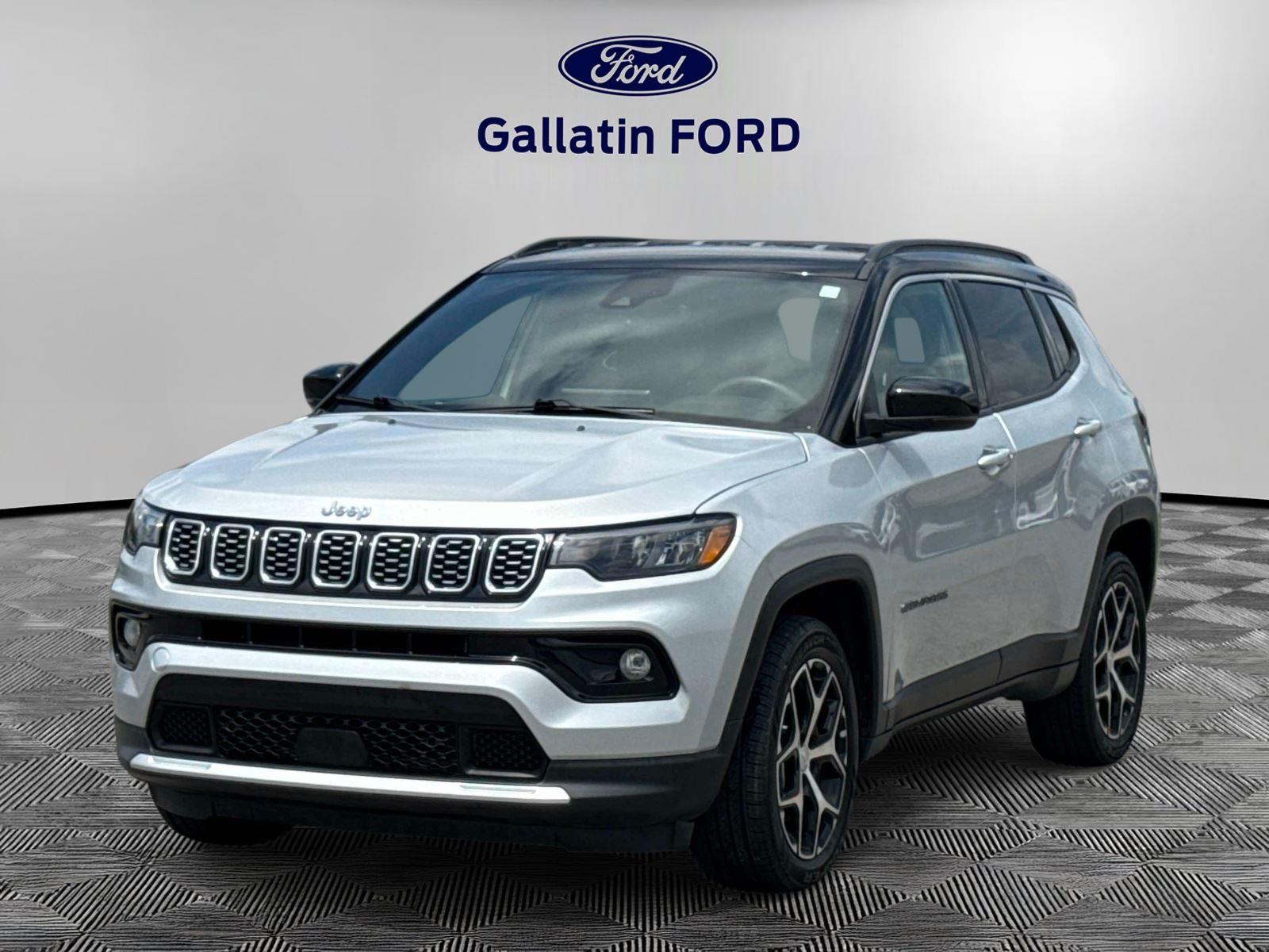 Silver Zynith Metallic Clearcoat 2024 Jeep Compass SUV / Crossover Four-Wheel Drive 8-Speed Automatic