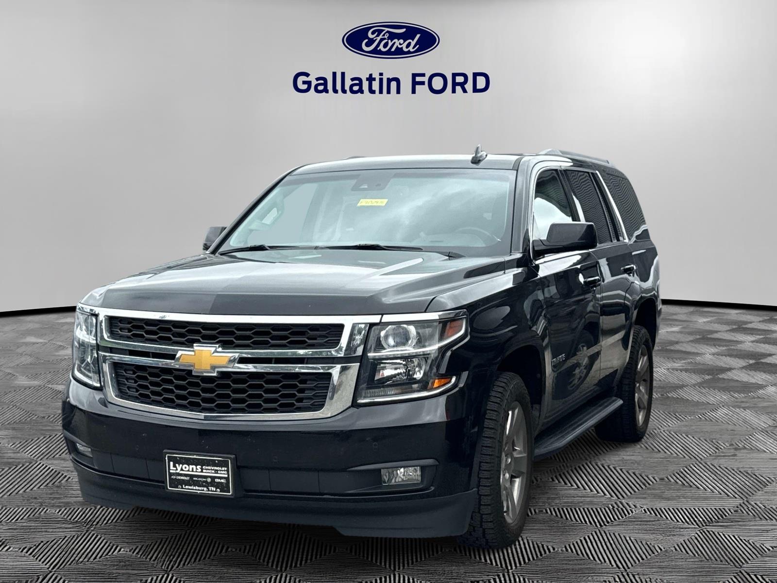 Black 2016 Chevrolet Tahoe SUV / Crossover 4X2 6-Speed Automatic