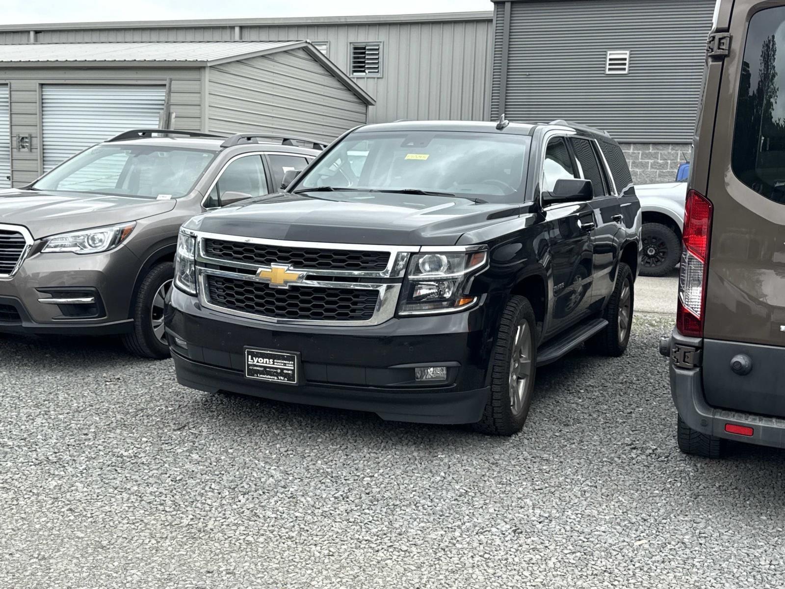 Black 2016 Chevrolet Tahoe SUV / Crossover 4X2 6-Speed Automatic