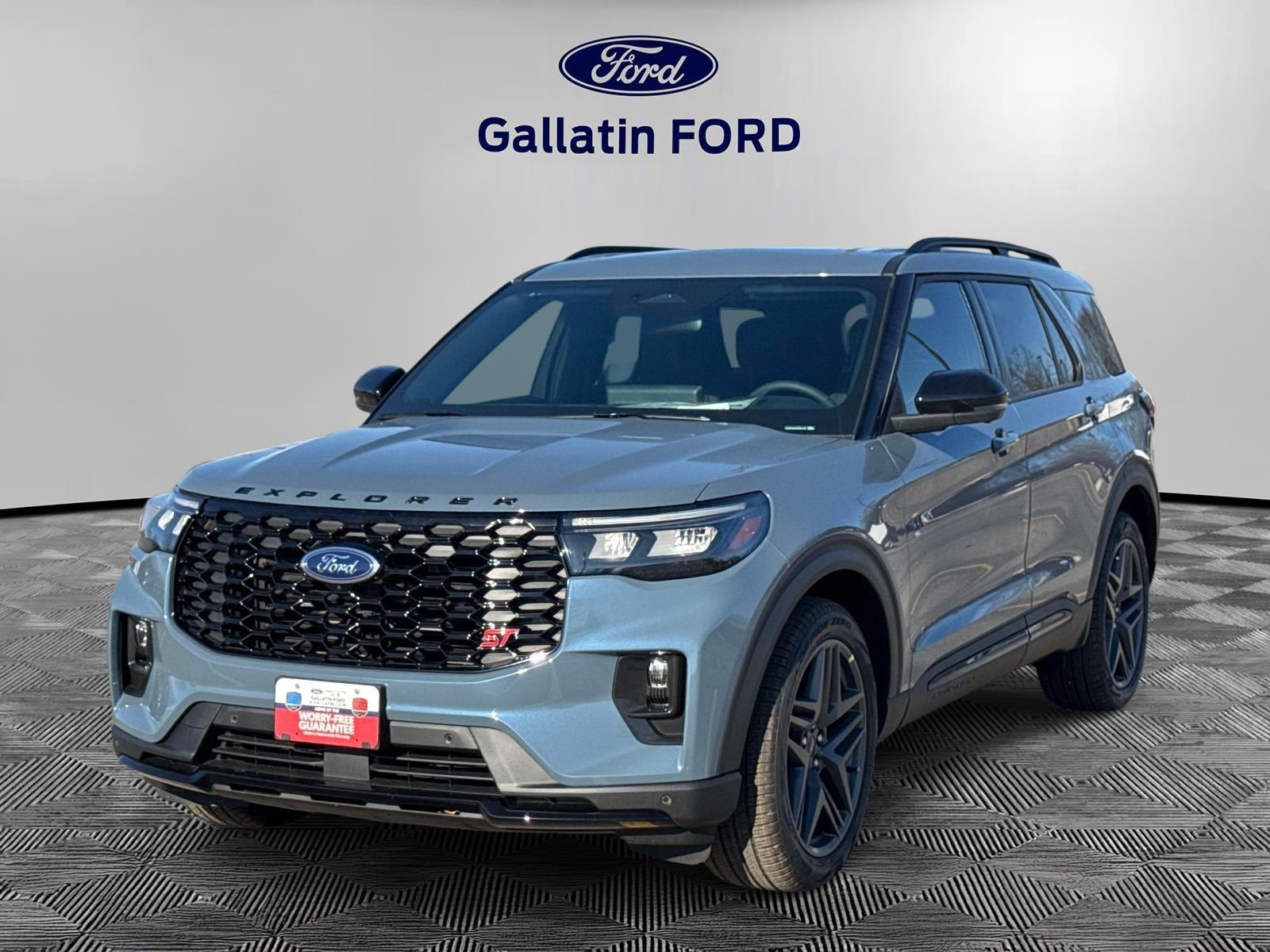 Vapor Blue Metallic 2026 Ford Explorer SUV / Crossover All-Wheel Drive Automatic
