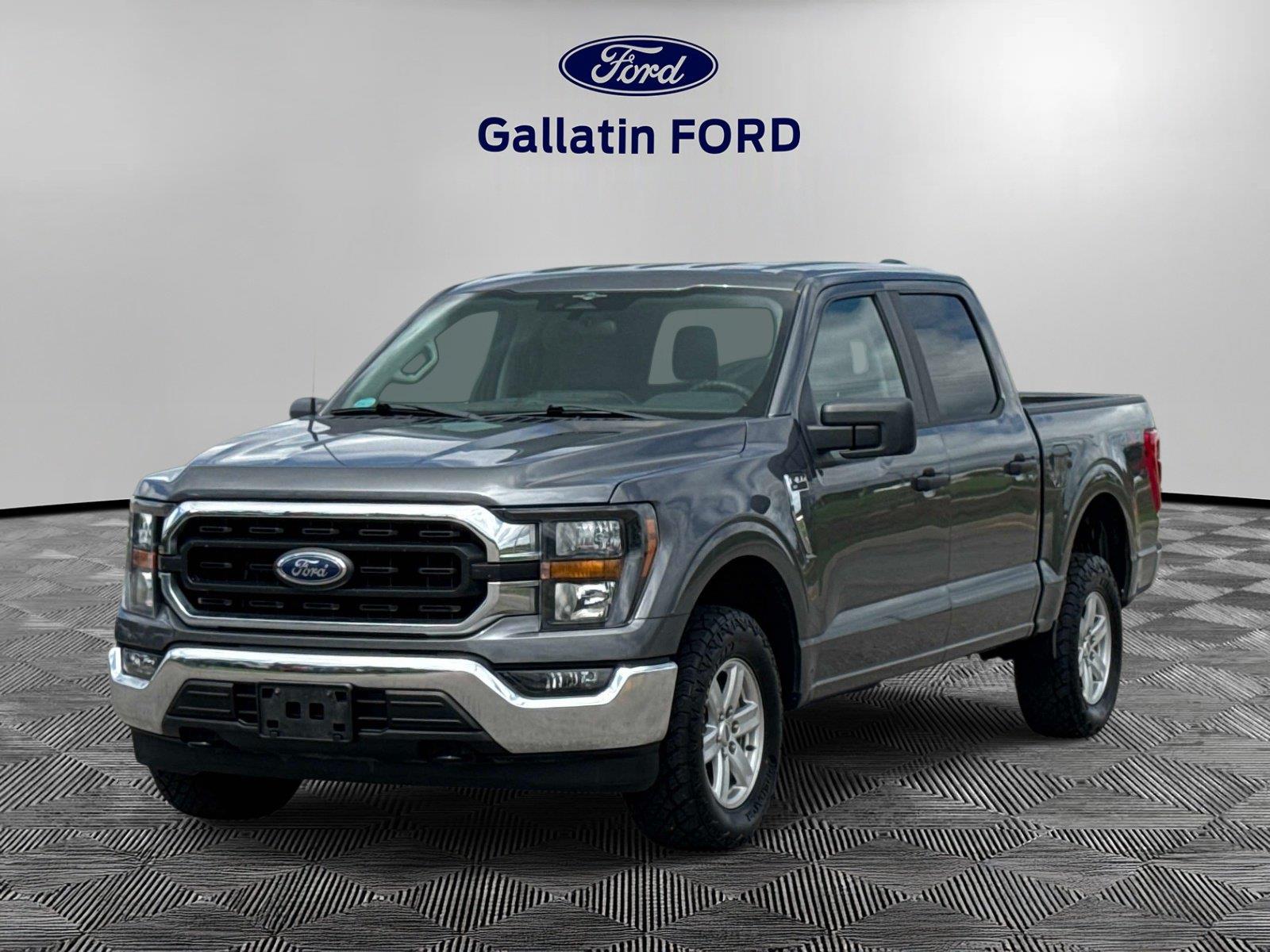 Carbonized Gray Metallic 2023 Ford F-150 Pickup Truck Four-Wheel Drive Automatic