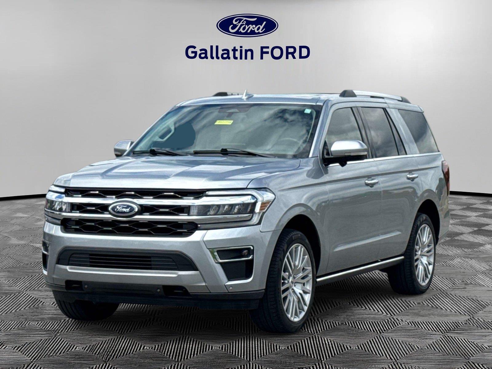 Iconic Silver Metallic 2024 Ford Expedition SUV / Crossover Four-Wheel Drive Automatic
