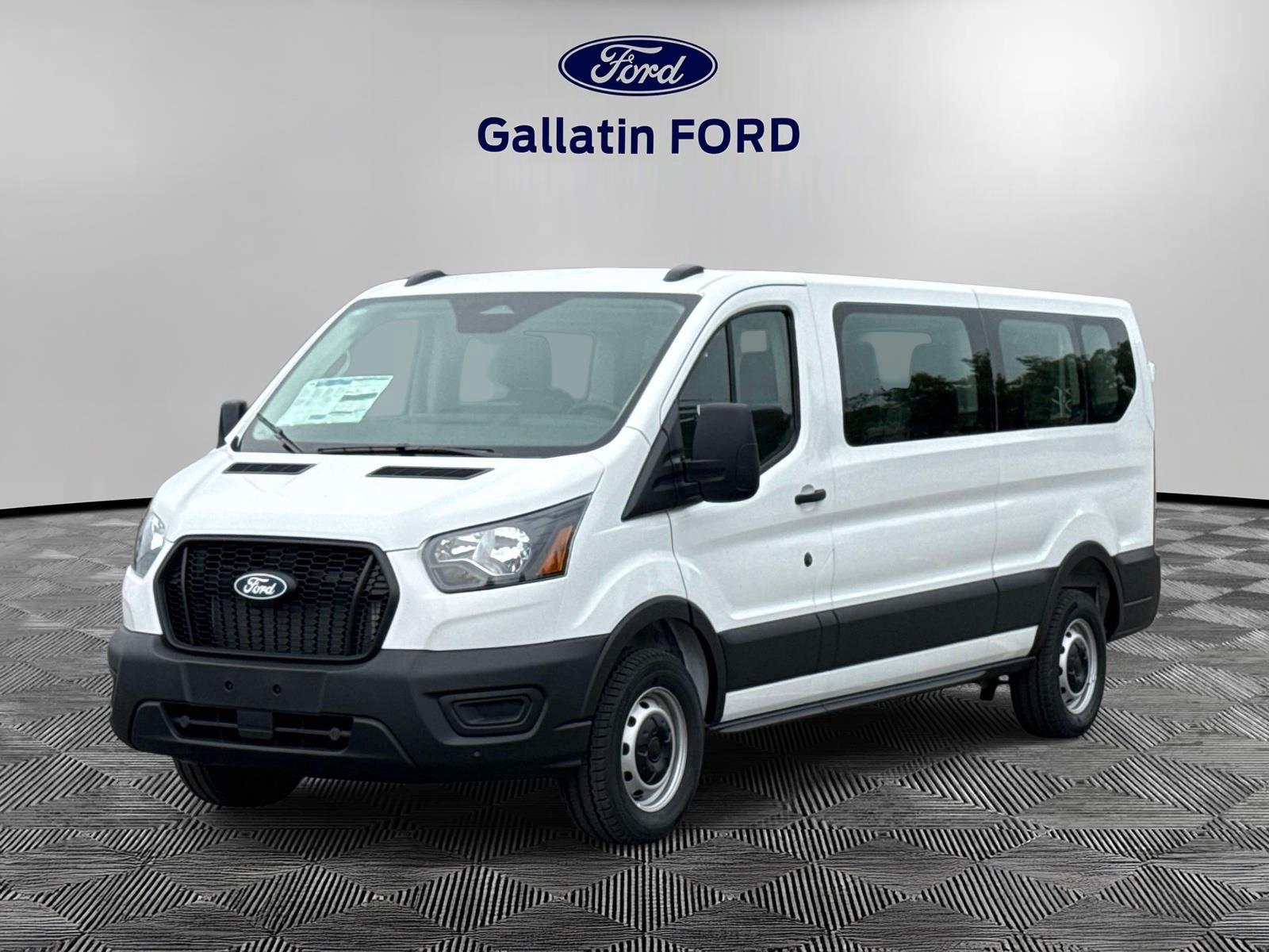 Oxford White 2026 Ford Transit Passenger Van Rear-Wheel Drive Automatic