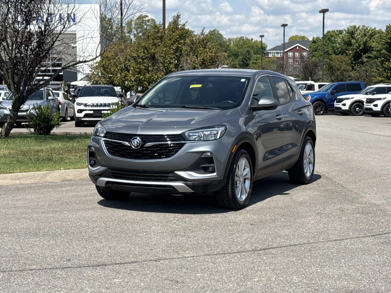 Gray (Satin Steel Metallic) 2020 Buick Encore GX SUV / Crossover Front-Wheel Drive Continuously Variable Transmission