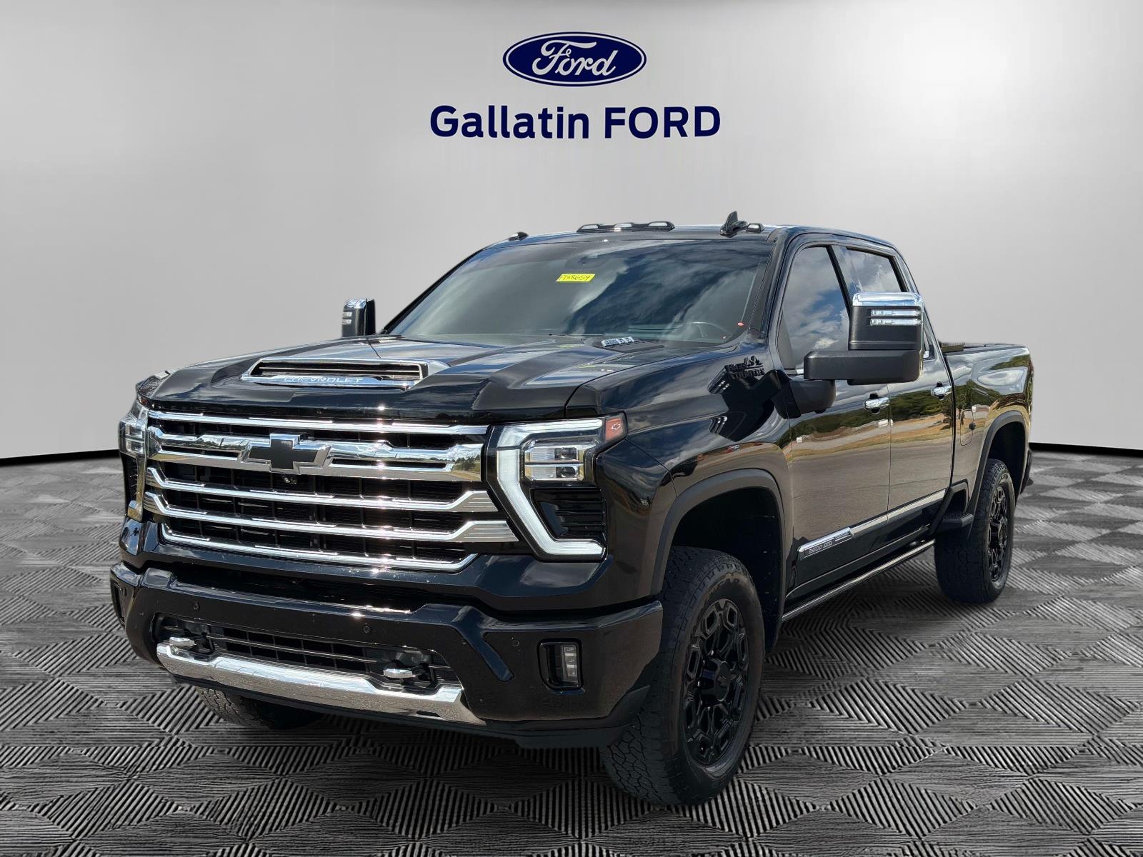 Black 2024 Chevrolet Silverado 2500HD Pickup Truck Four-Wheel Drive Automatic