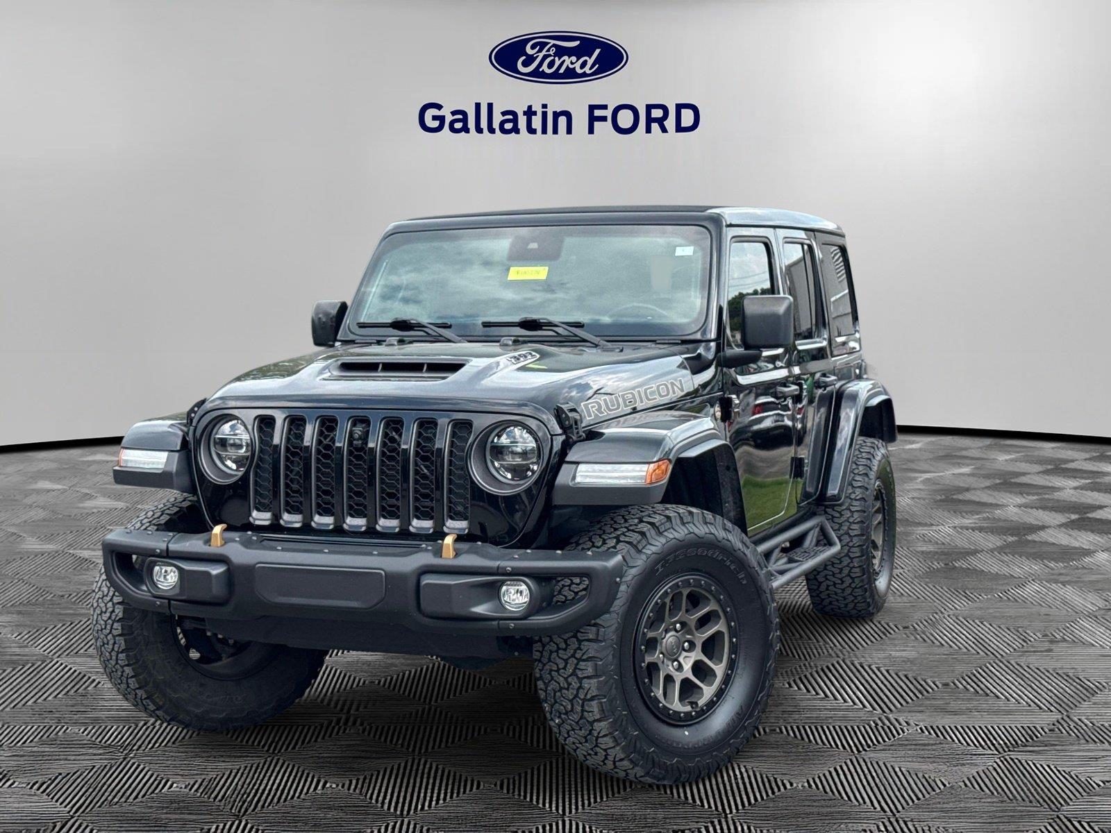 Black Clearcoat 2022 Jeep Wrangler SUV / Crossover Four-Wheel Drive 8-Speed Automatic