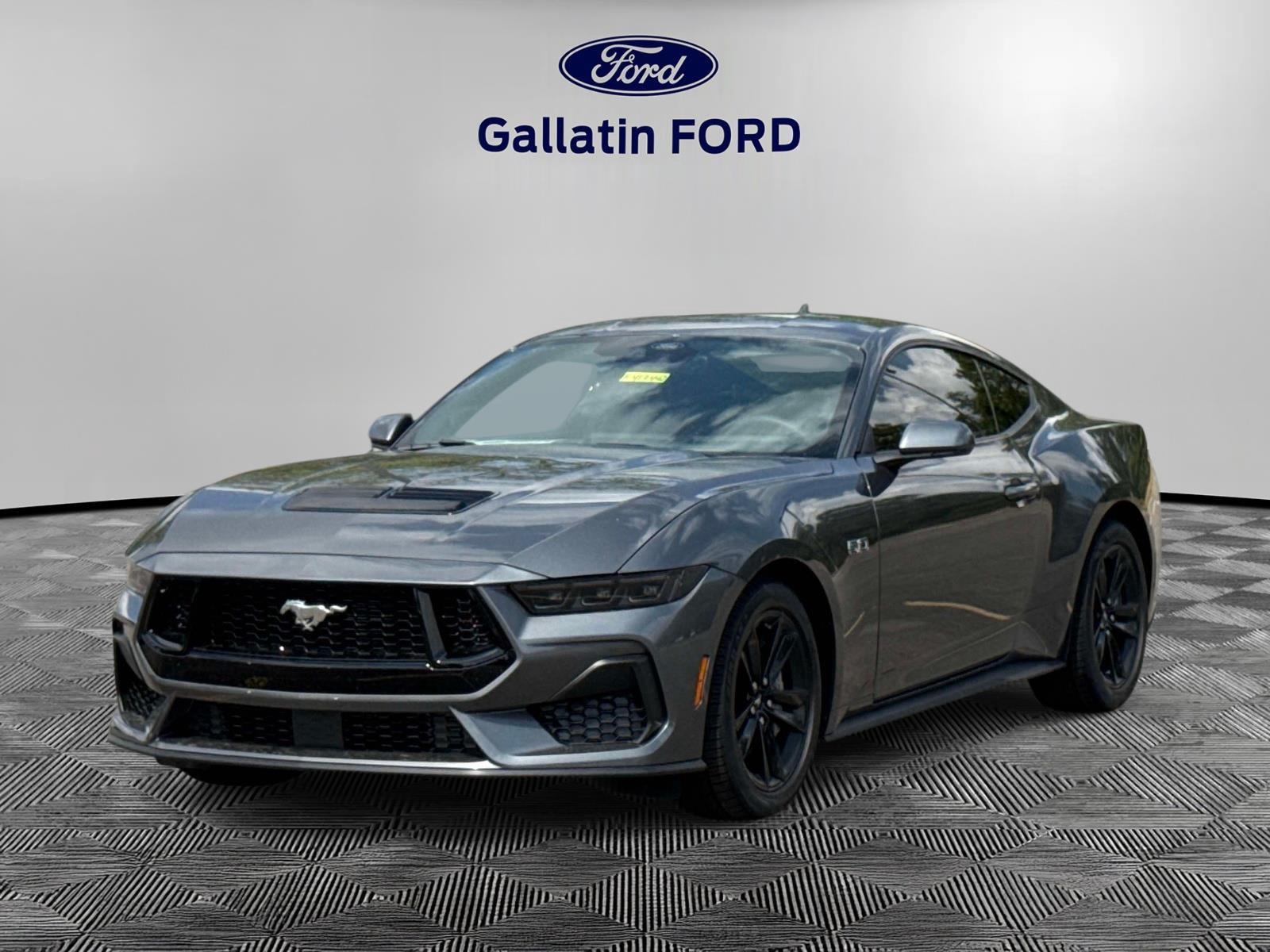 Carbonized Gray 2026 Ford Mustang Coupe Rear-Wheel Drive Automatic