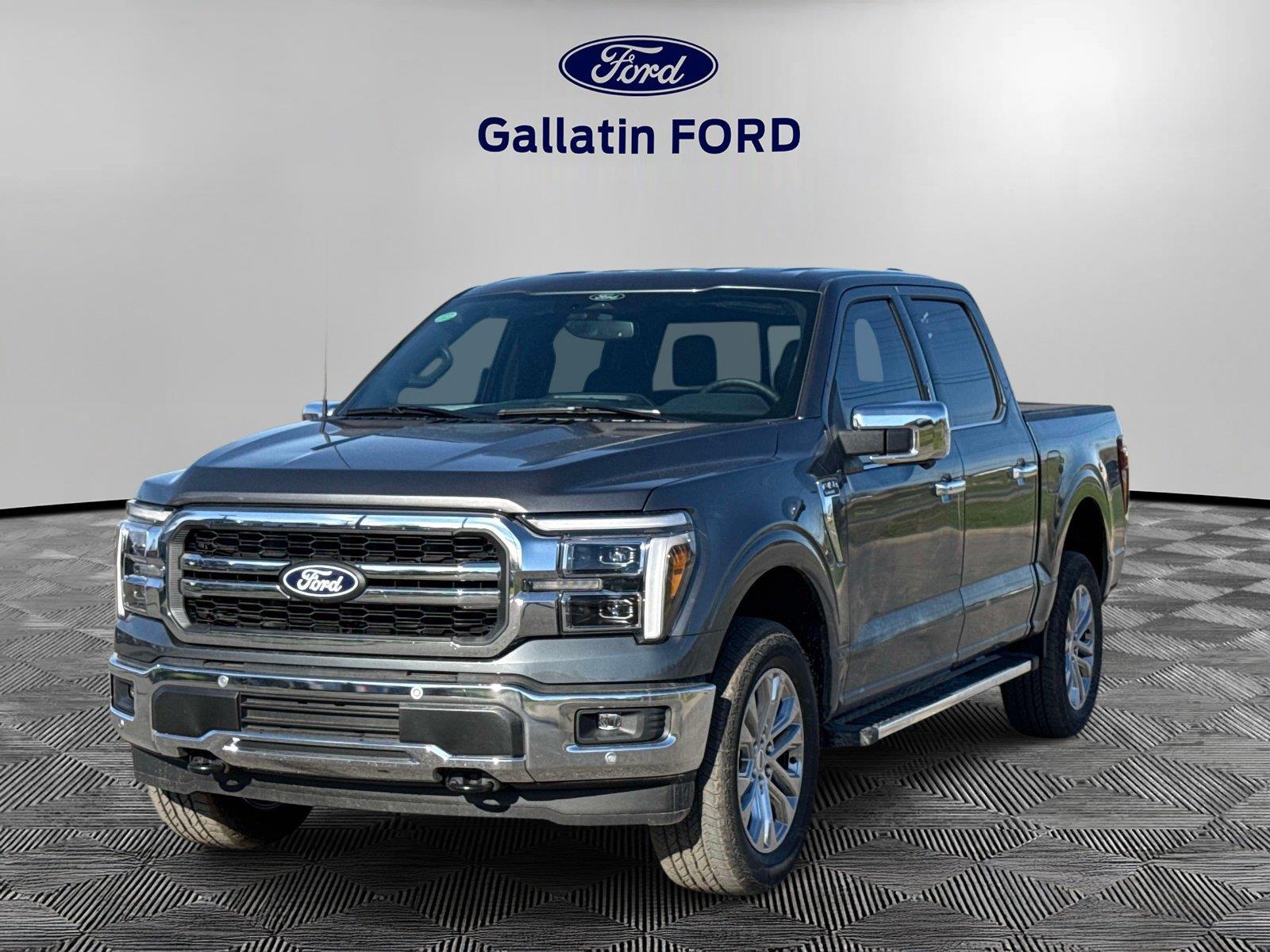 Carbonized Gray 2026 Ford F-150 Pickup Truck Four-Wheel Drive Automatic