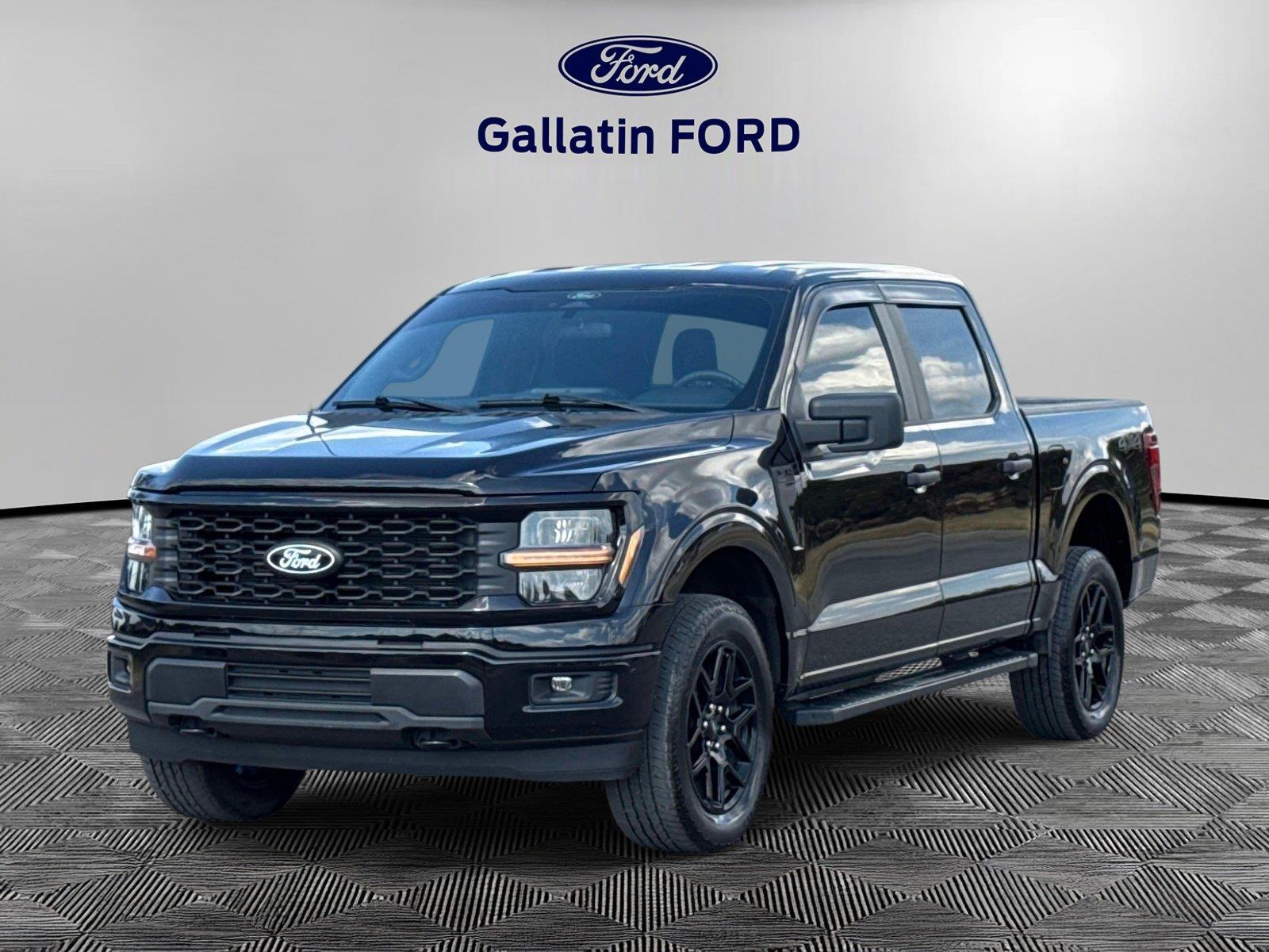 Agate Black 2025 Ford F-150 Pickup Truck Four-Wheel Drive Automatic