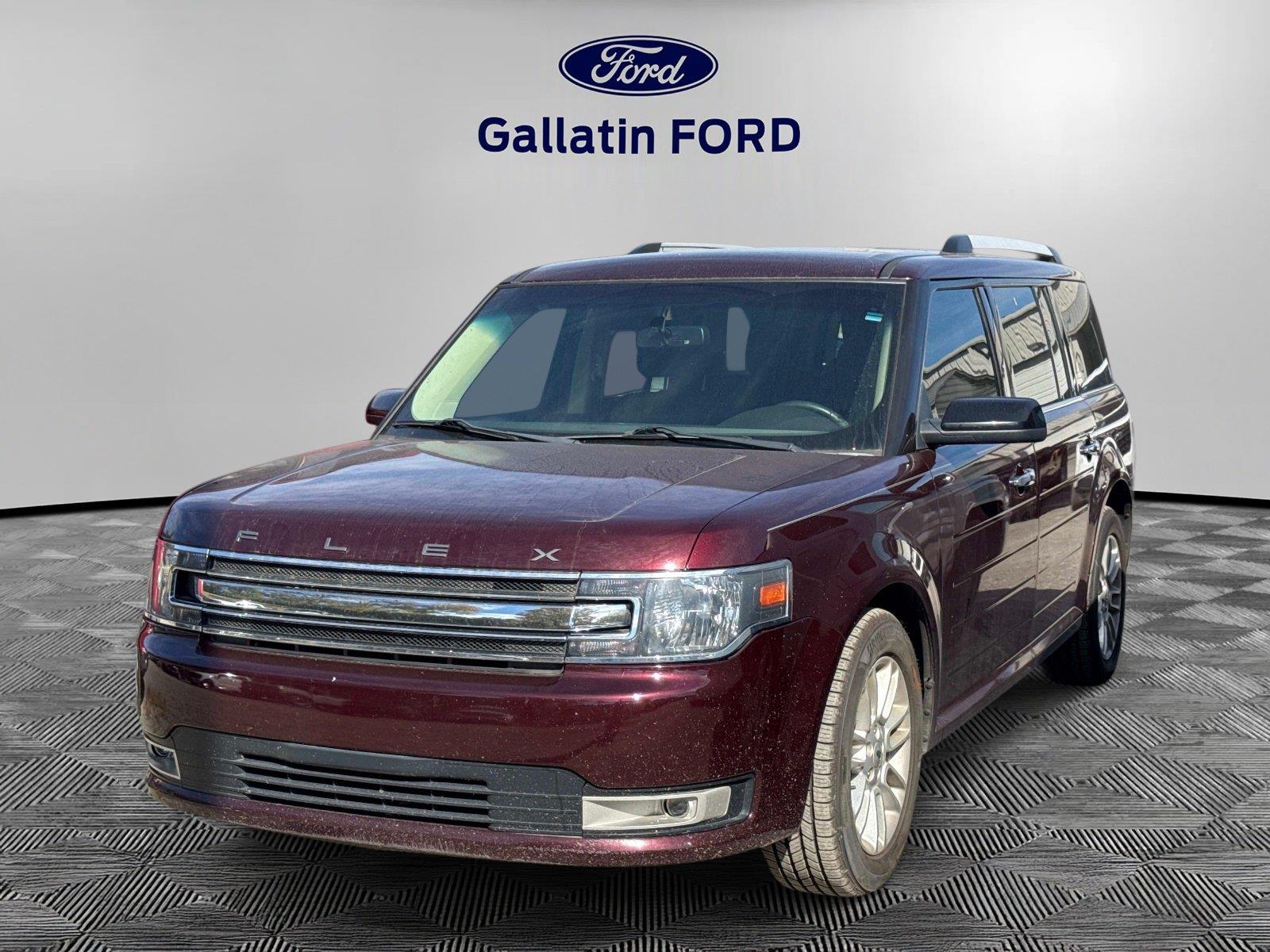 Red (Burgundy Velvet Metallic Tinted Clearcoat) 2019 Ford Flex SUV / Crossover All-Wheel Drive 6-Speed Automatic